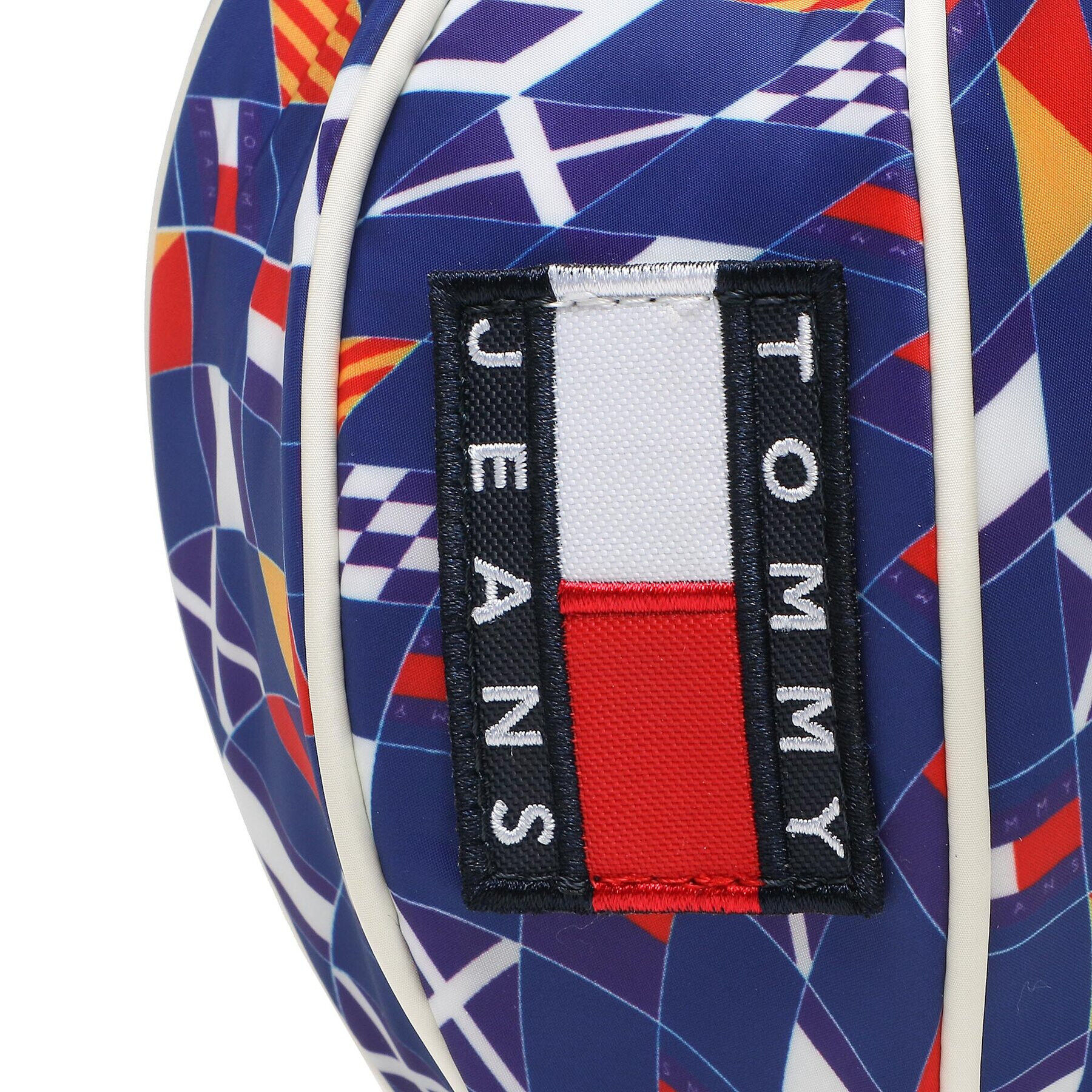 Tommy Jeans Geantă Tjw Heritage Ball Flag Print AW0AW15175 Bleumarin - Pled.ro