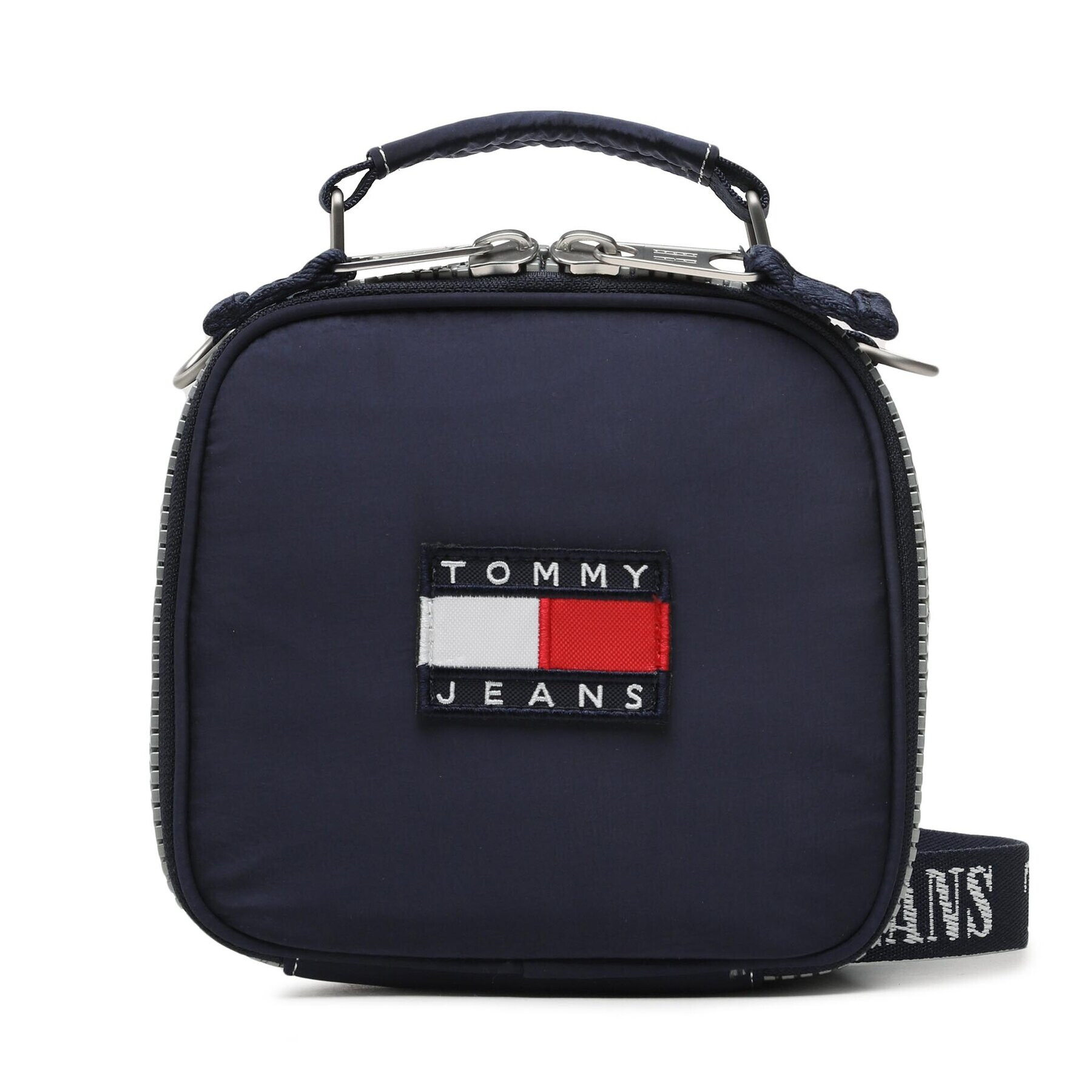 Tommy Jeans Geantă Tjw Heritage Crossover AW0AW14957 Bleumarin - Pled.ro