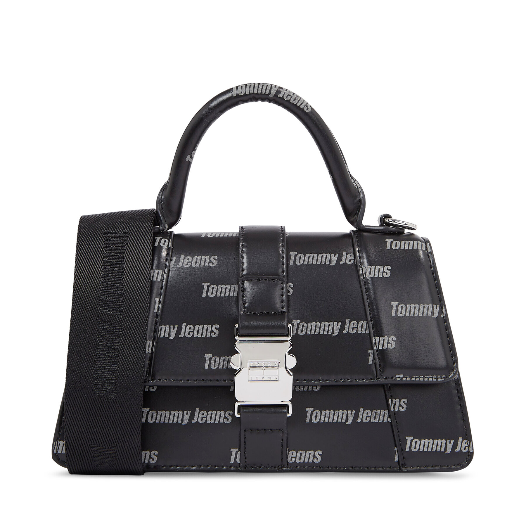 Tommy Jeans Geantă Tjw Item Crossover Print AW0AW15650 Negru - Pled.ro