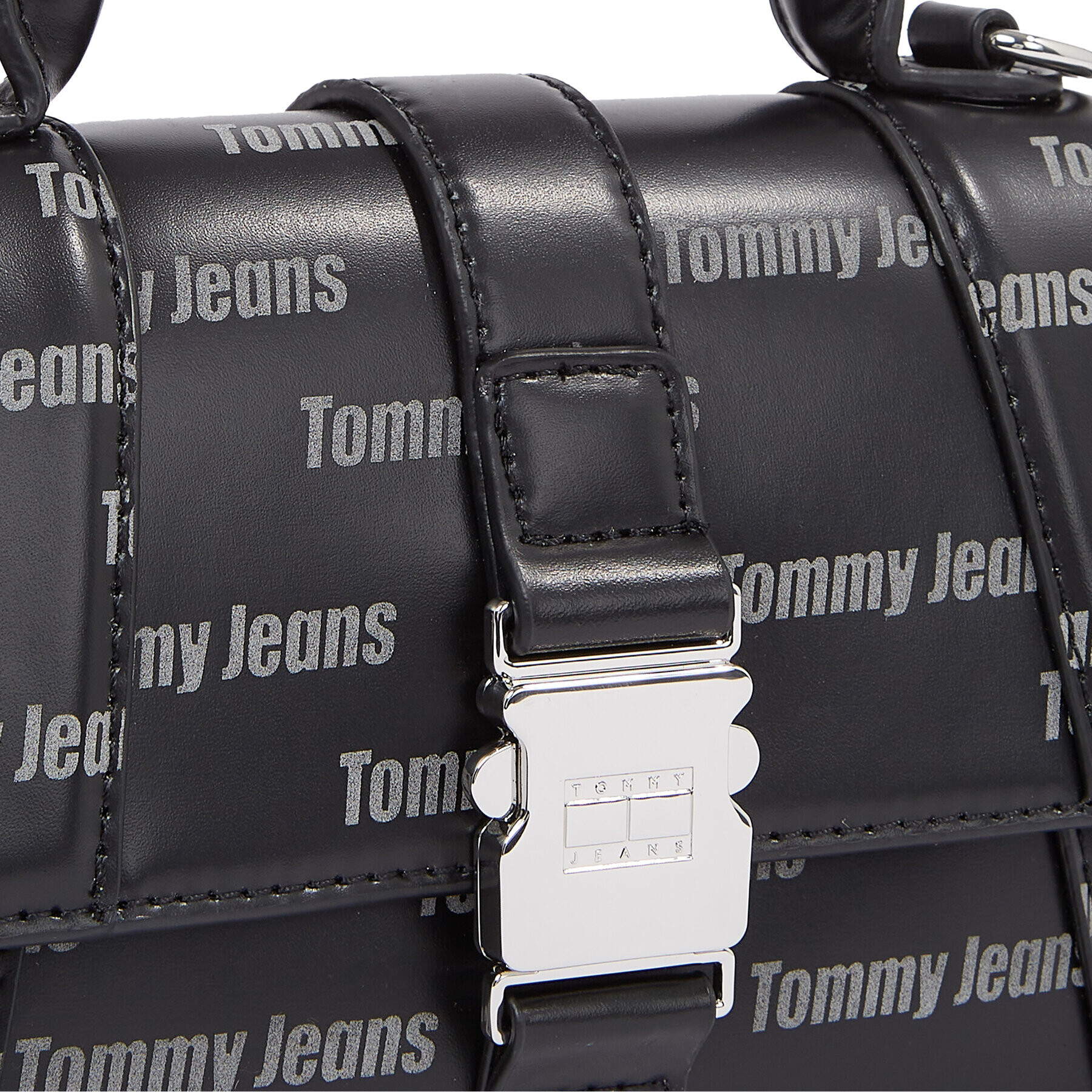 Tommy Jeans Geantă Tjw Item Crossover Print AW0AW15650 Negru - Pled.ro