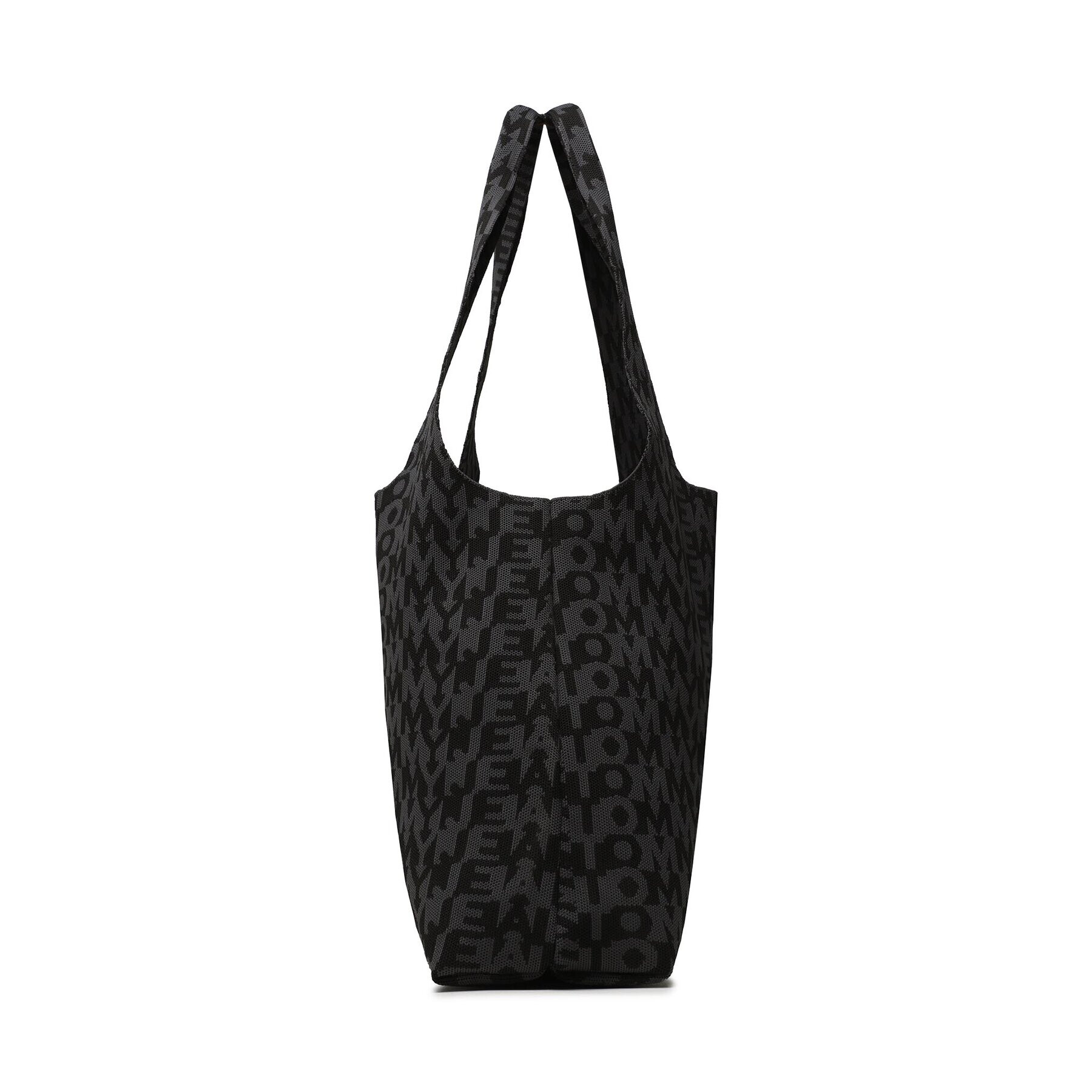 Tommy Jeans Geantă Tjw Logomania Tote AW0AW14553 Negru - Pled.ro