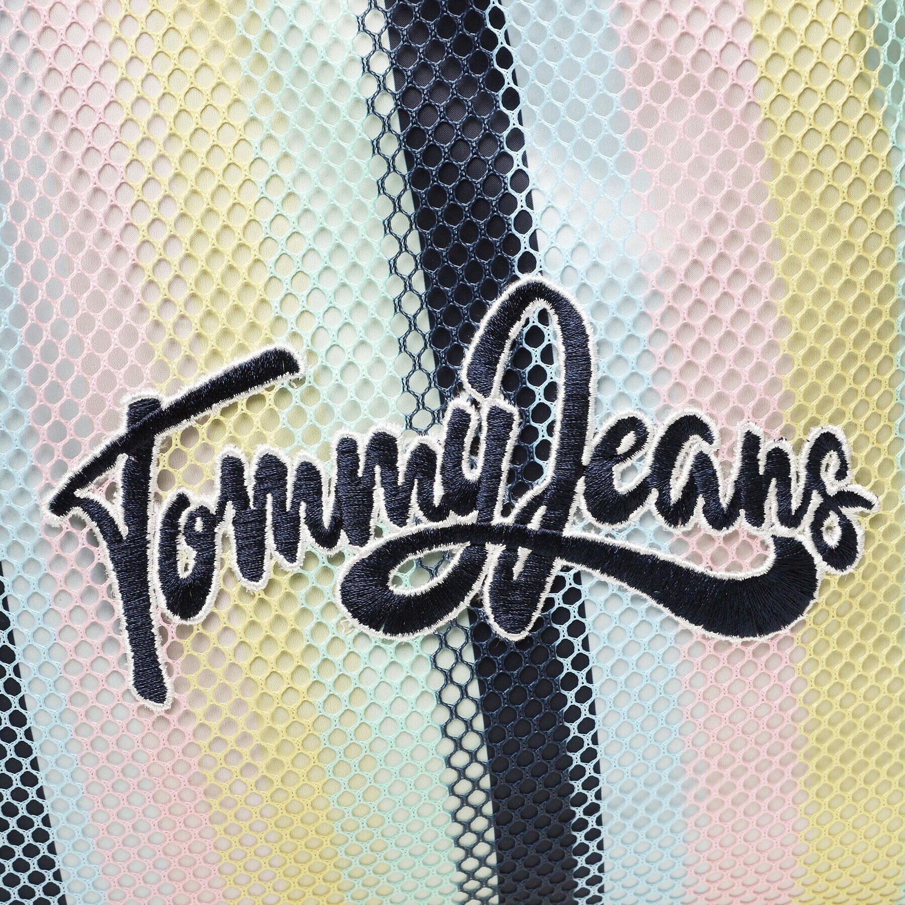 Tommy Jeans Geantă Tjw Spring Break Mesh Tote AW0AW14576 Colorat - Pled.ro