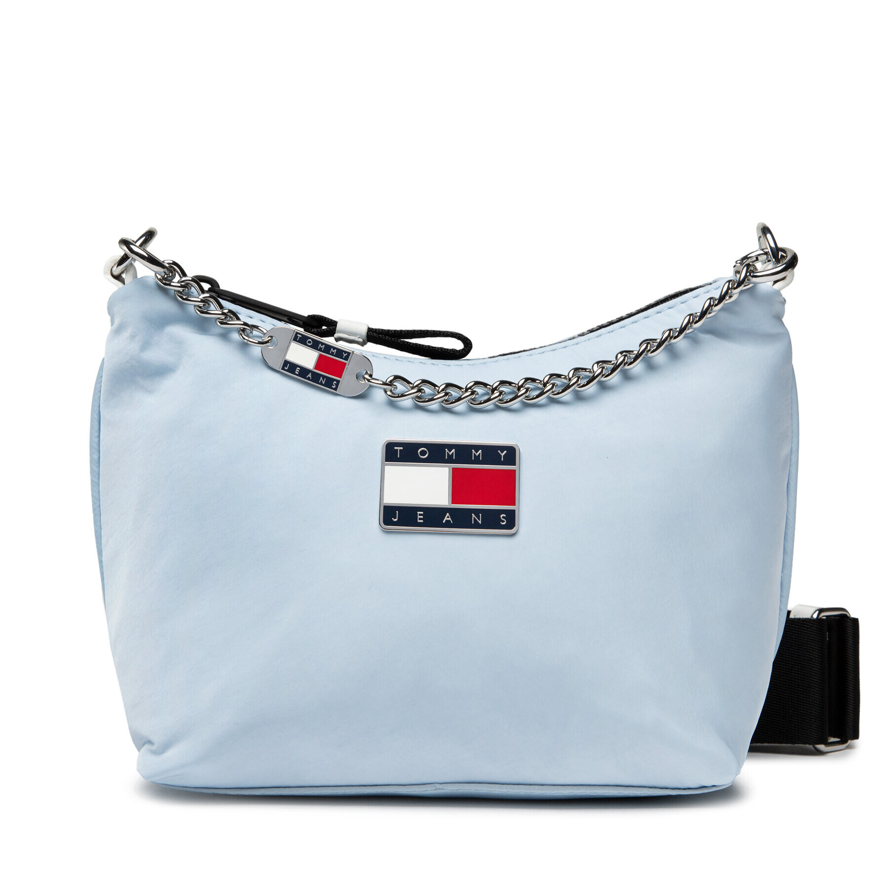 Tommy Jeans Geantă Tjw Summer Nylon Shoulder Bag AW0AW11839 Albastru - Pled.ro