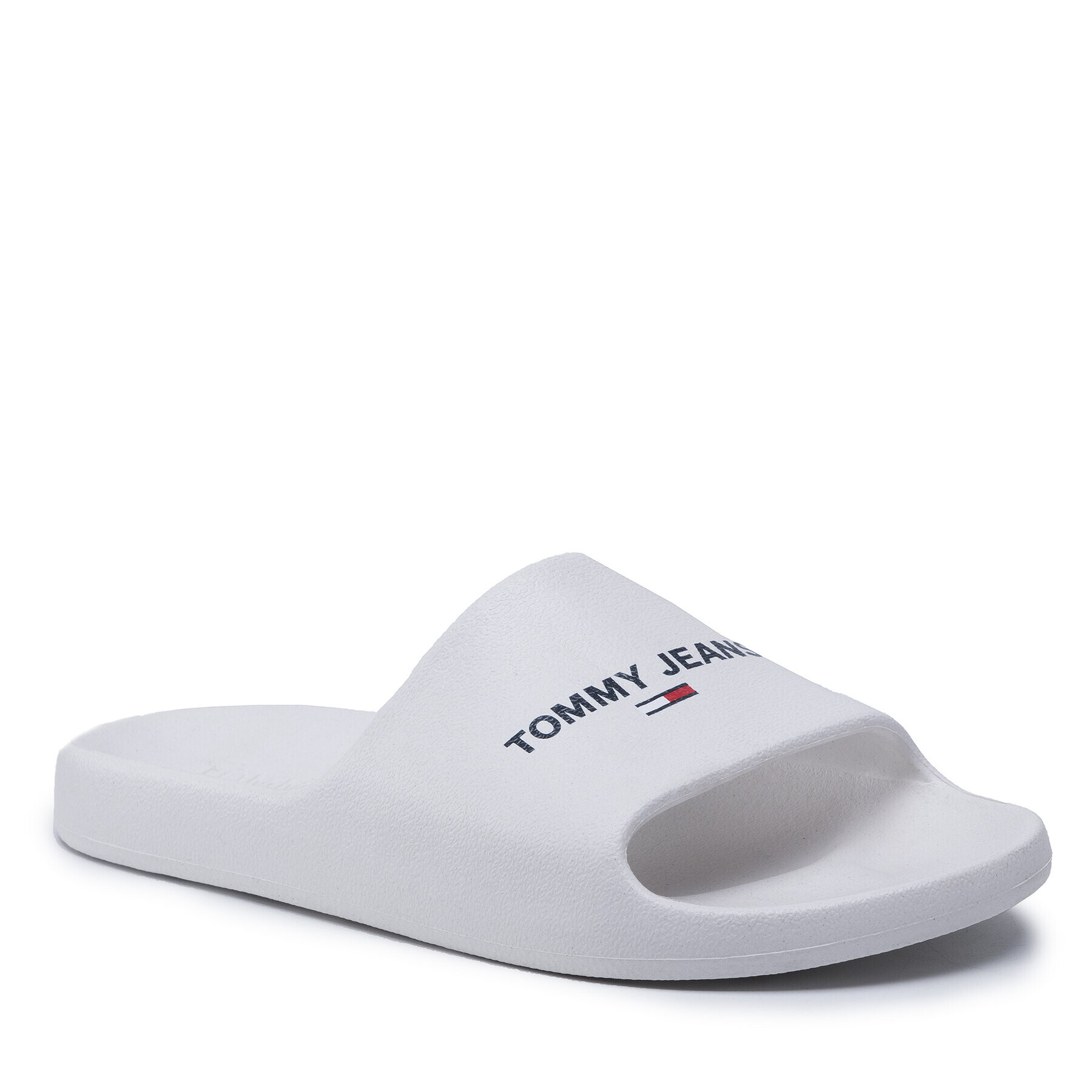 Tommy Jeans Șlapi Essential Pool Slide EM0EM00978 Alb - Pled.ro