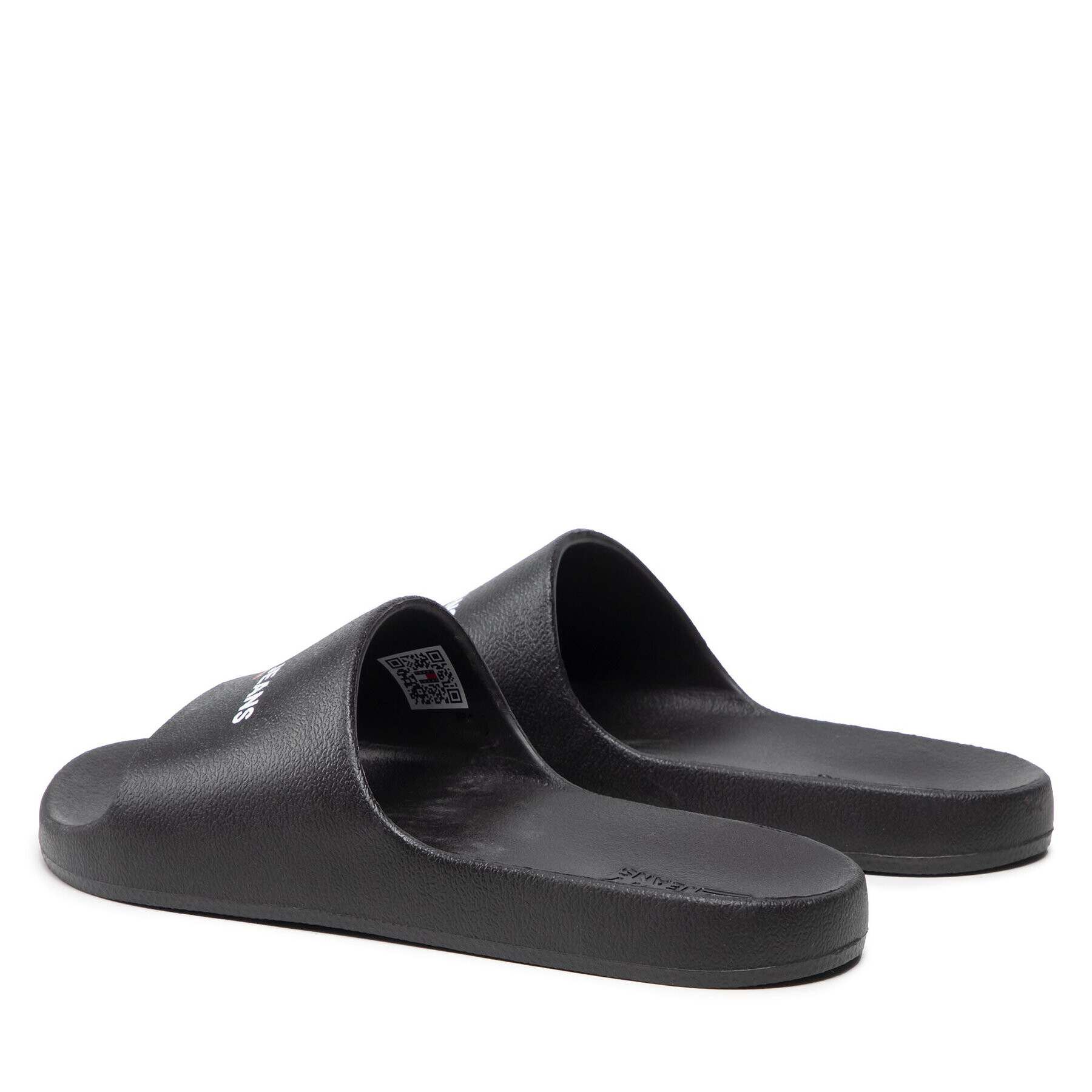 Tommy Jeans Șlapi Essential Pool Slide EN0EN01817 Negru - Pled.ro