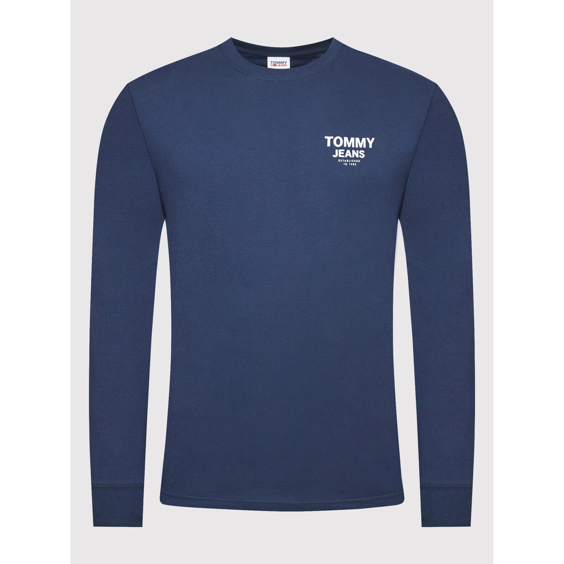 Tommy Jeans Longsleeve Tjm Ls Tape DM0DM12792 Bleumarin Regular Fit - Pled.ro