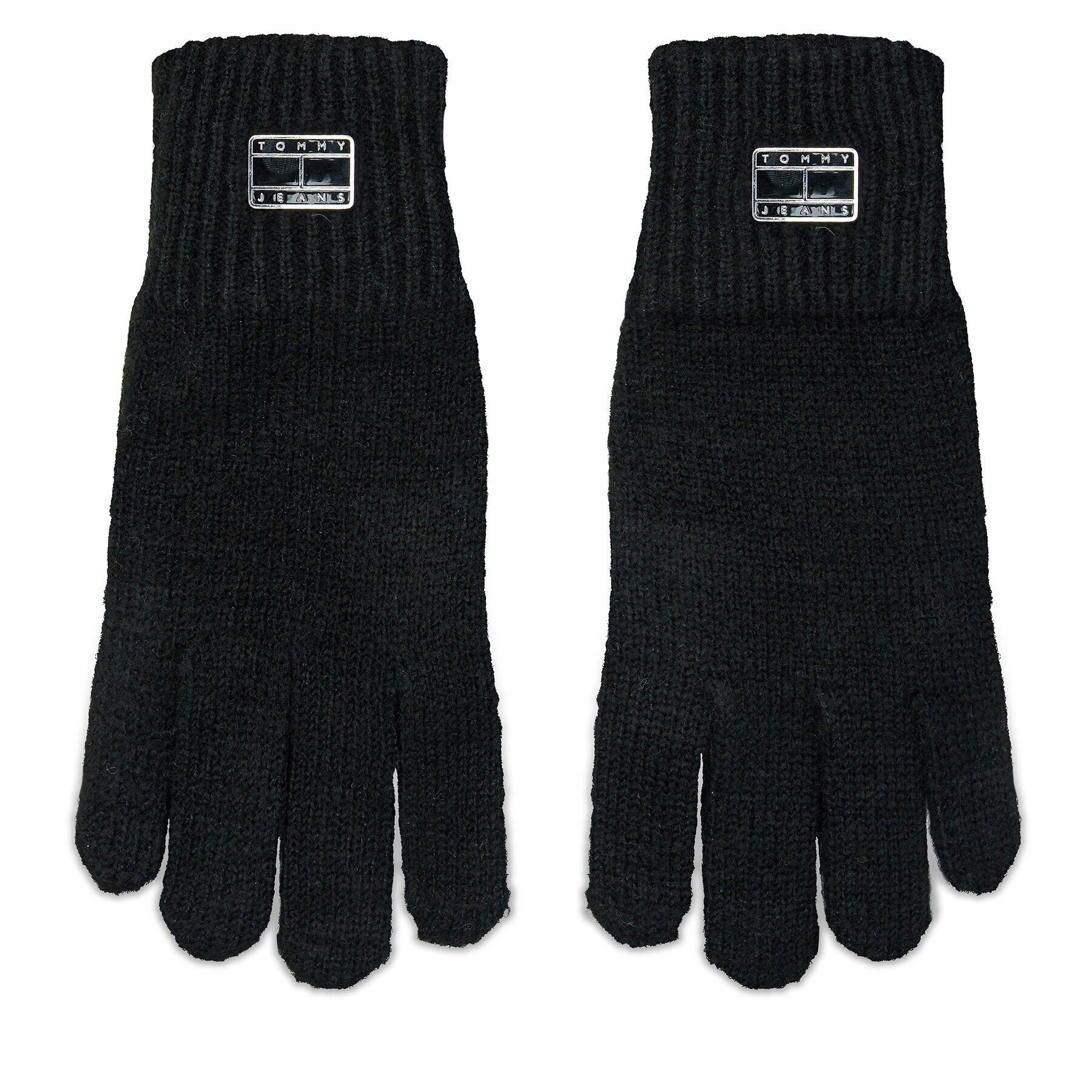 Tommy Jeans Mănuși de Damă Tjw Cosy Knit Gloves AW0AW15481 Negru - Pled.ro