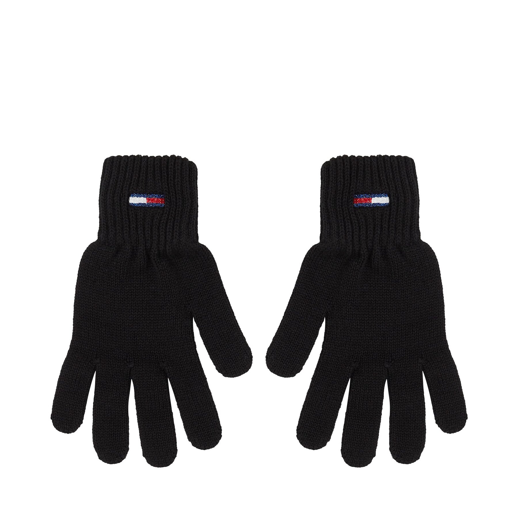 Tommy Jeans Mănuși de Damă Tjw Flag Gloves AW0AW15480 Negru - Pled.ro