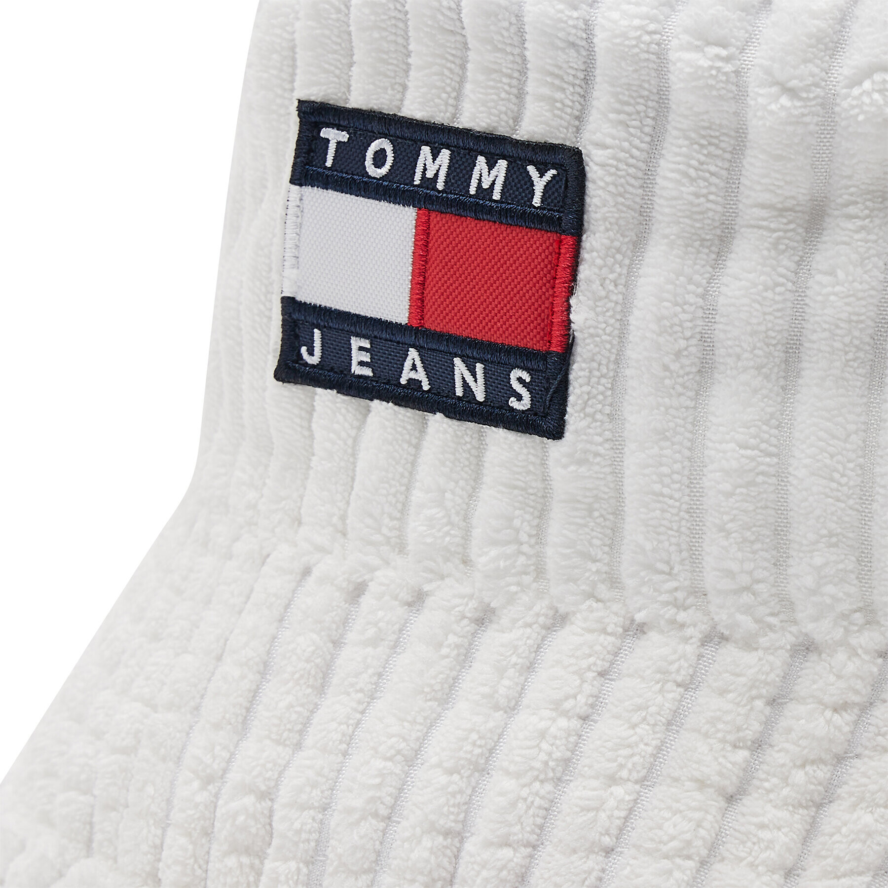 Tommy Jeans Pălărie Heritage Bucket AW0AW12425 Alb - Pled.ro