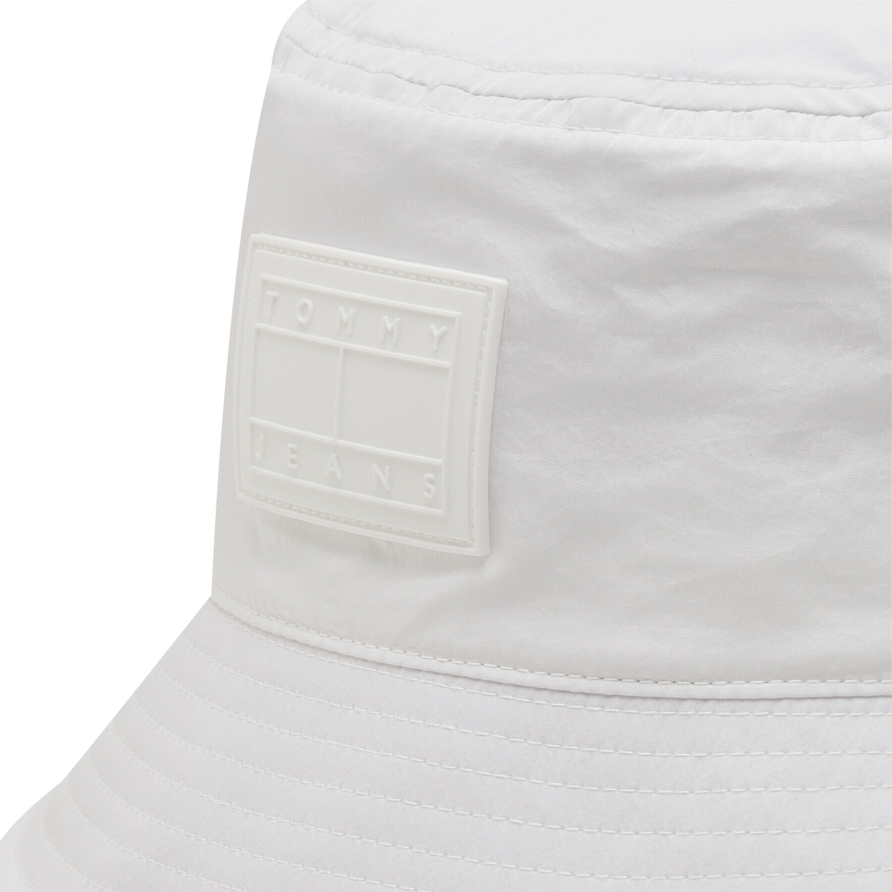 Tommy Jeans Pălărie Bucket Spring AW0AW10891 Alb - Pled.ro