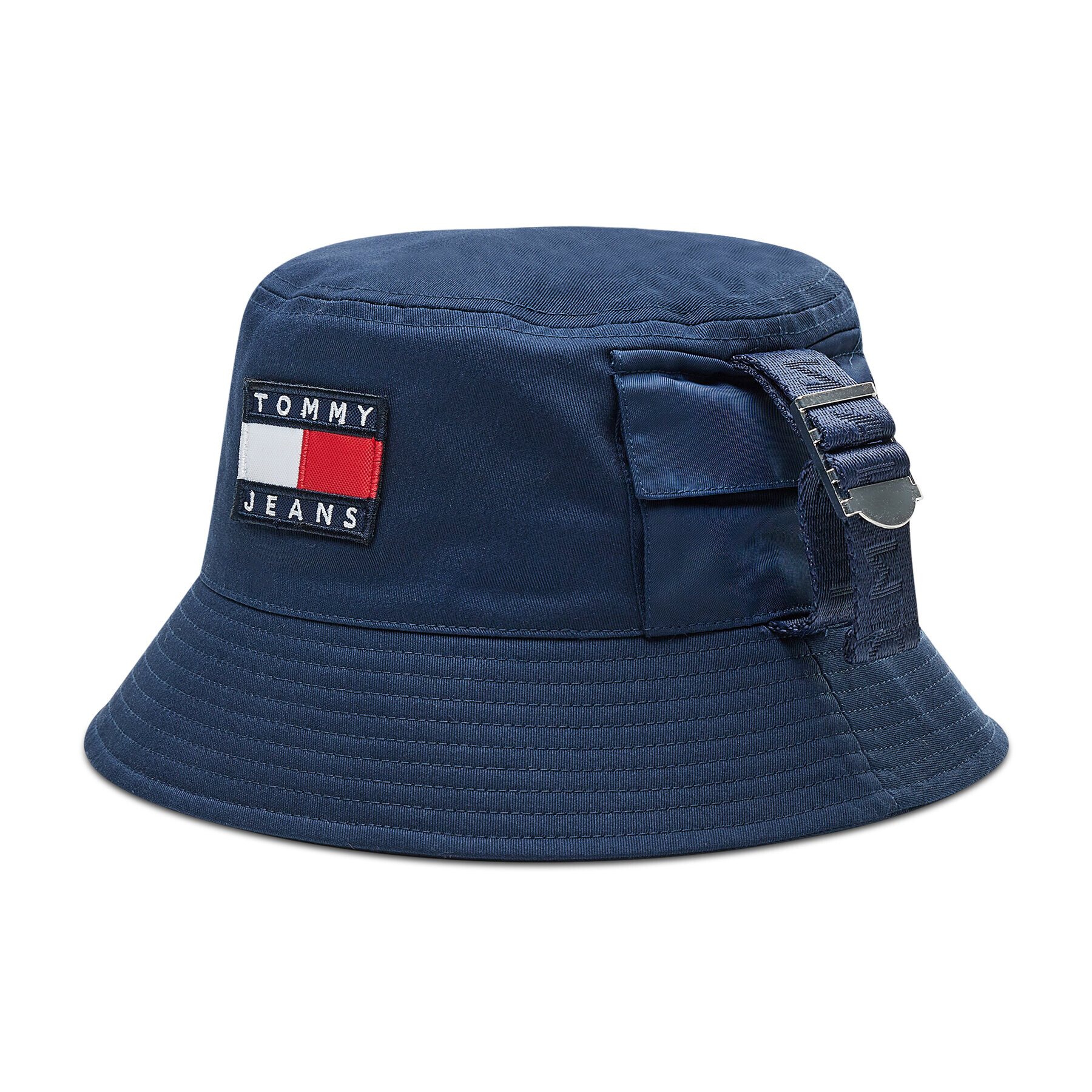 Tommy Jeans Pălărie Heritage Summer Bucket AW0AW11670 Bleumarin - Pled.ro