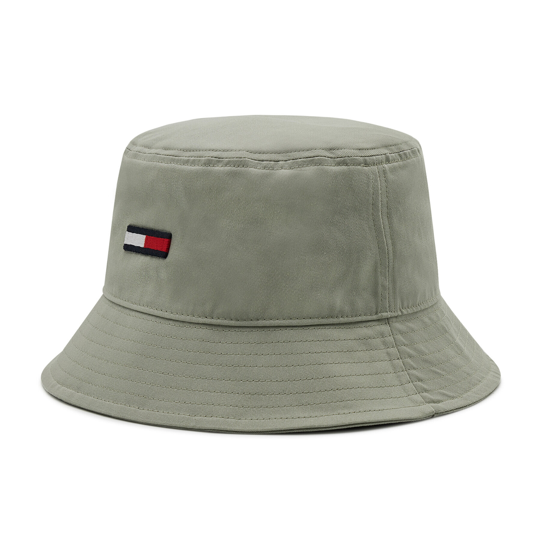 Tommy Jeans Pălărie Tjm Flag Bucket AM0AM08495 Verde - Pled.ro