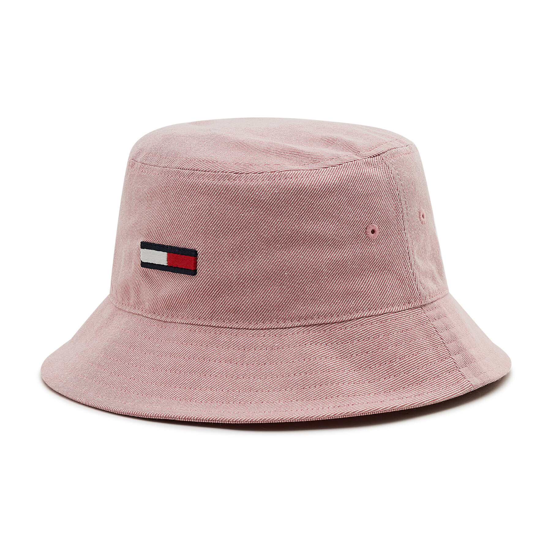 Tommy Jeans Pălărie Tjw Flag Washed Denim Bucket Hat AW0AW10193 Roz - Pled.ro