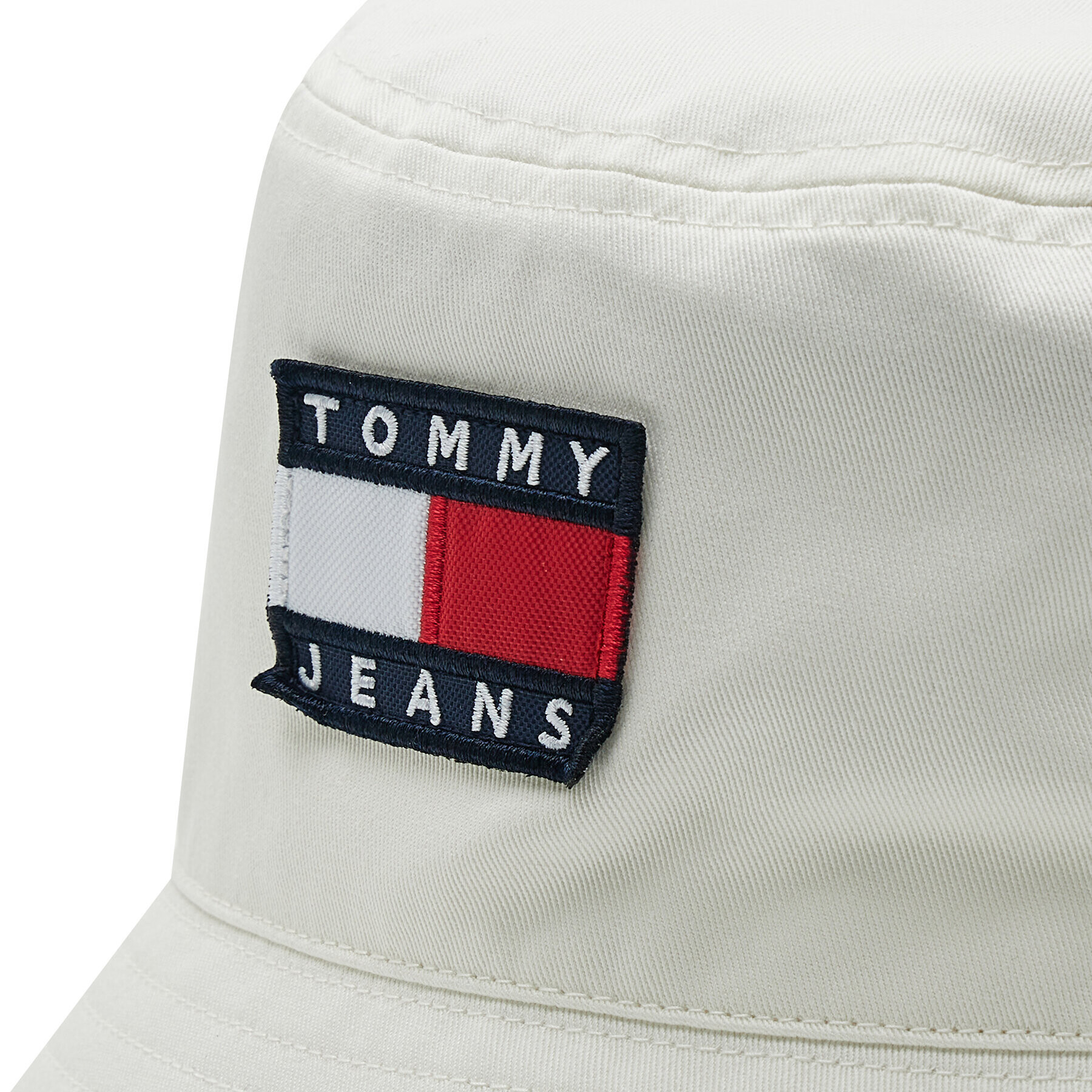 Tommy Jeans Pălărie Tjw Heritage Bucket AW0AW11668 Alb - Pled.ro