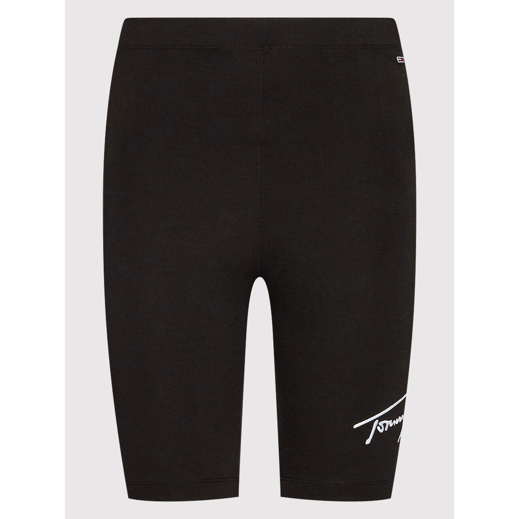 Tommy Jeans Pantaloni scurți sport Signature DW0DW12631 Negru Slim Fit - Pled.ro