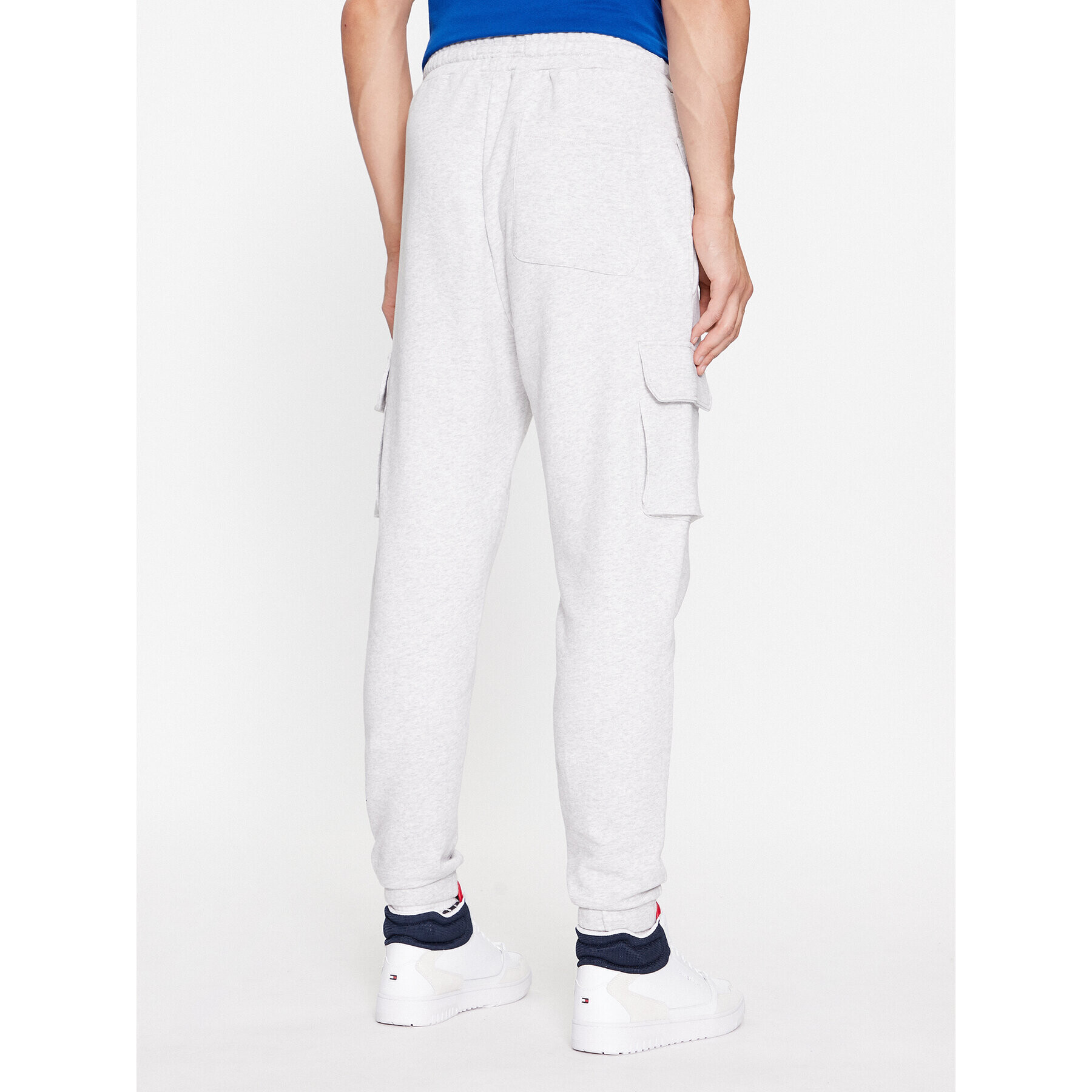 Tommy Jeans Pantaloni trening DM0DM17694 Gri Regular Fit - Pled.ro