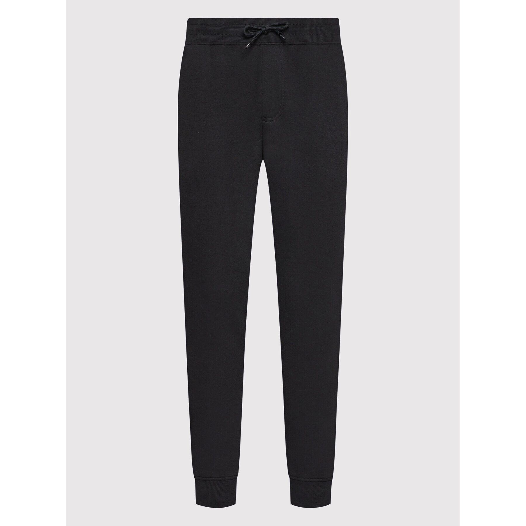 Tommy Jeans Pantaloni trening Fleece DM0DM11163 Negru Slim Fit - Pled.ro