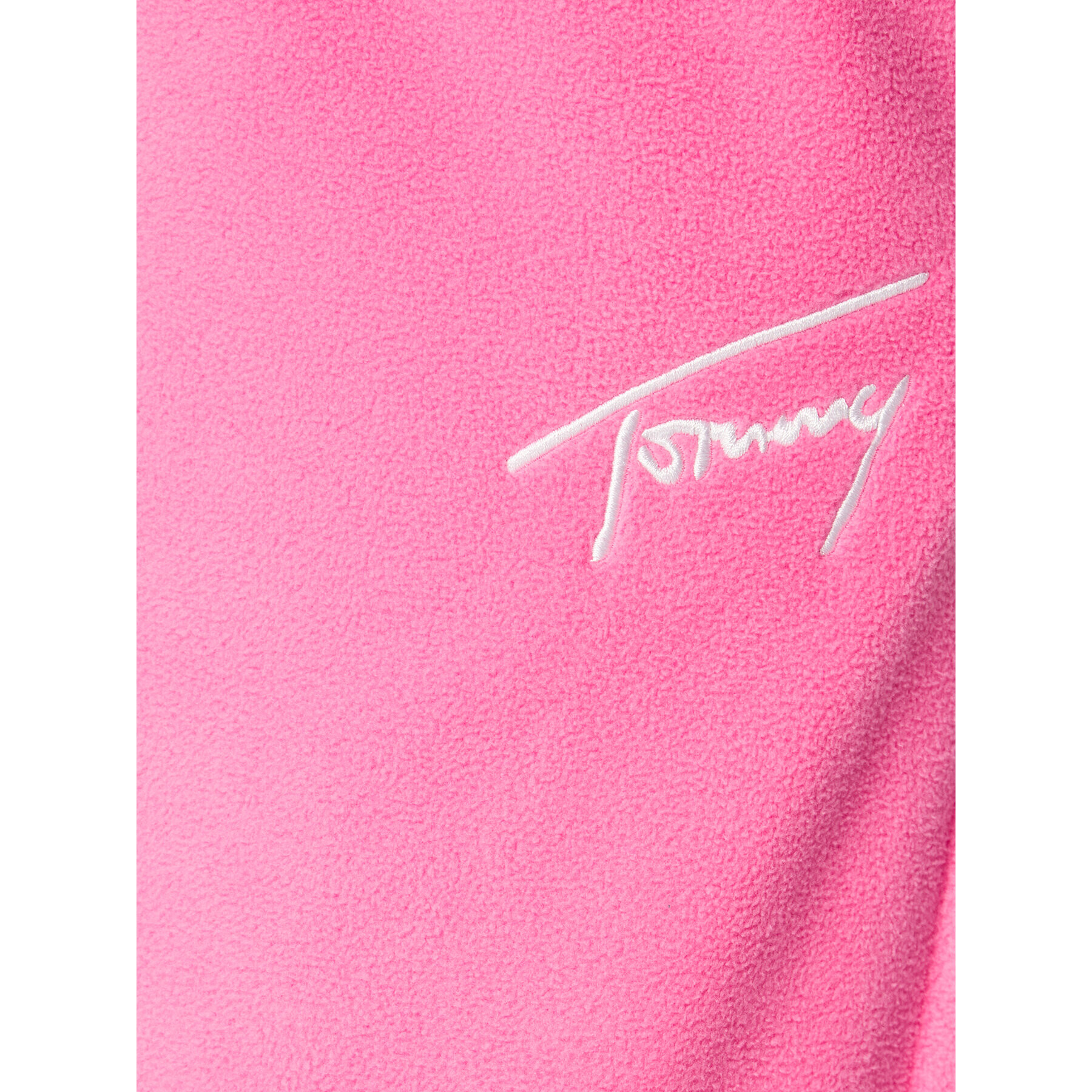 Tommy Jeans Pantaloni trening Signature Fleece DW0DW14435 Roz Relaxed Fit - Pled.ro