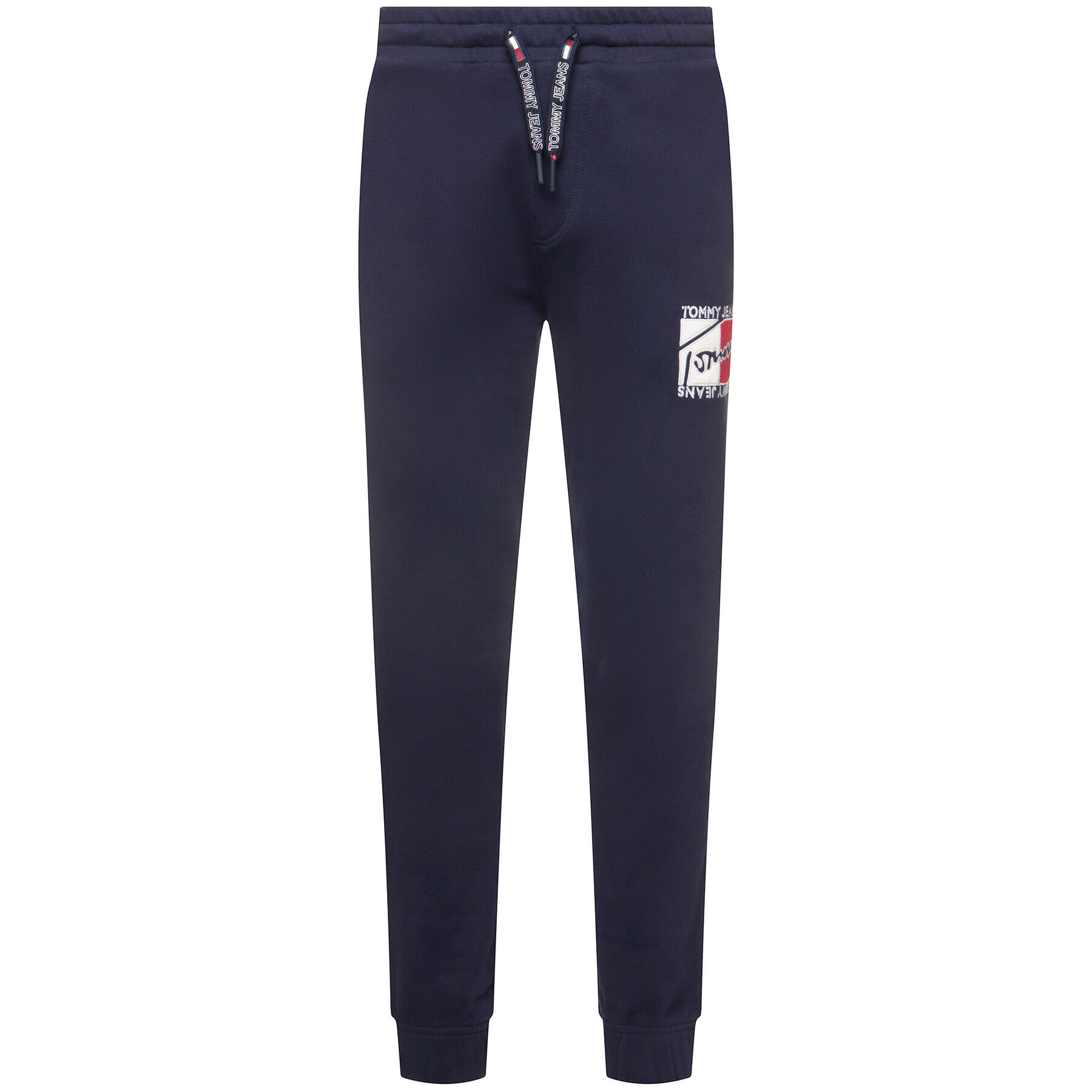 Tommy Jeans Pantaloni trening Tjm Graphic DM0DM07533 Bleumarin Regular Fit - Pled.ro