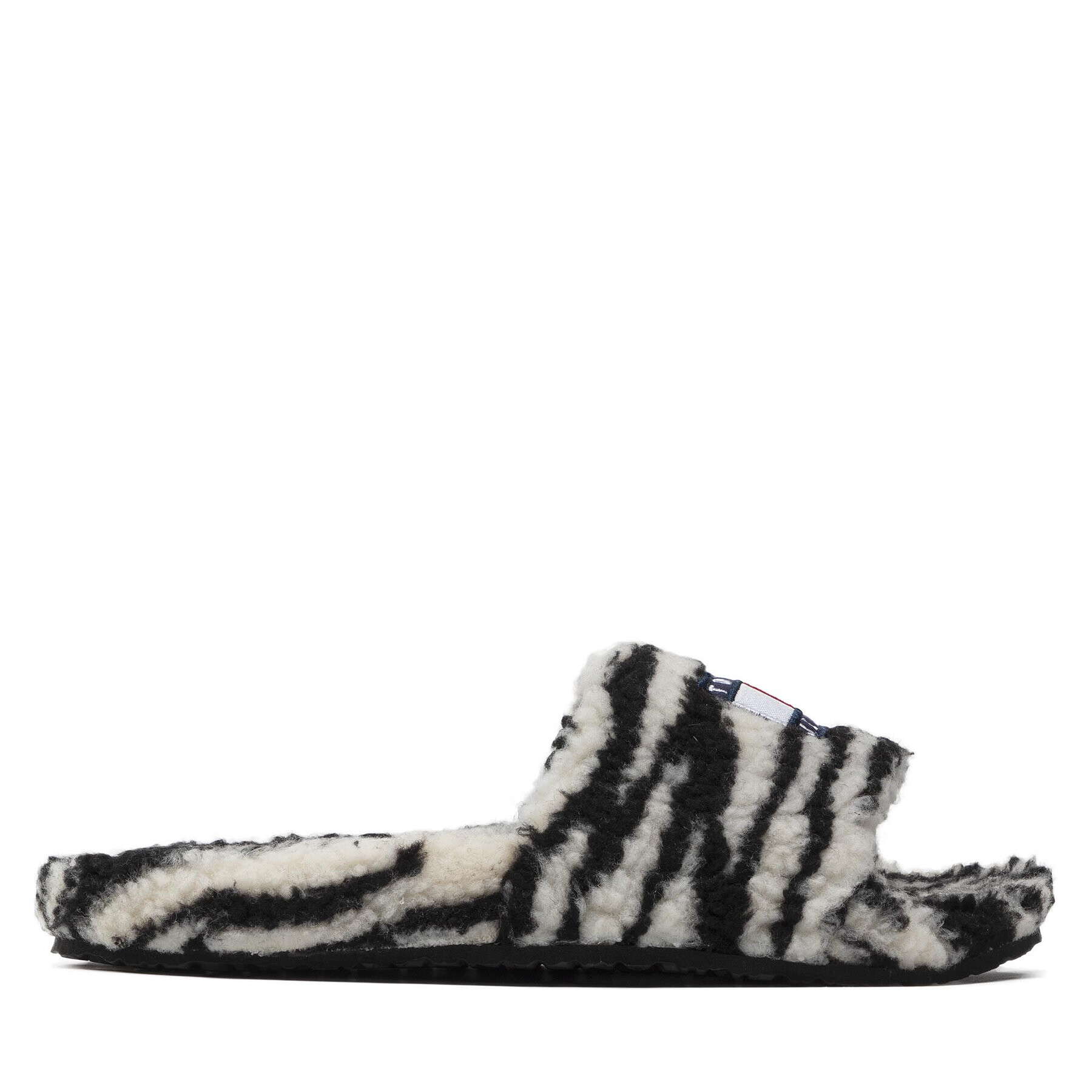 Tommy Jeans Papuci de casă Wild Animal Printed Poolslide EN0EN01668 Negru - Pled.ro