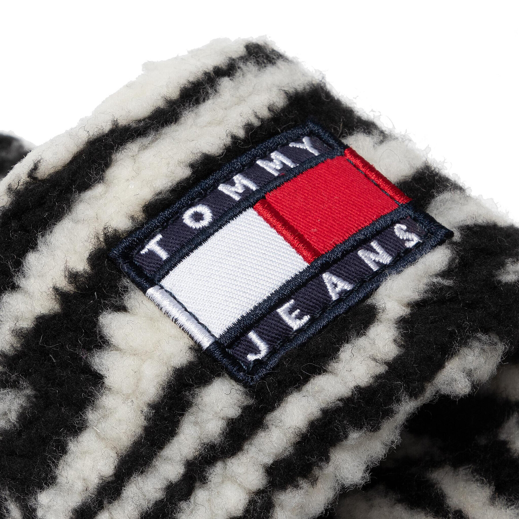 Tommy Jeans Papuci de casă Wild Animal Printed Poolslide EN0EN01668 Negru - Pled.ro