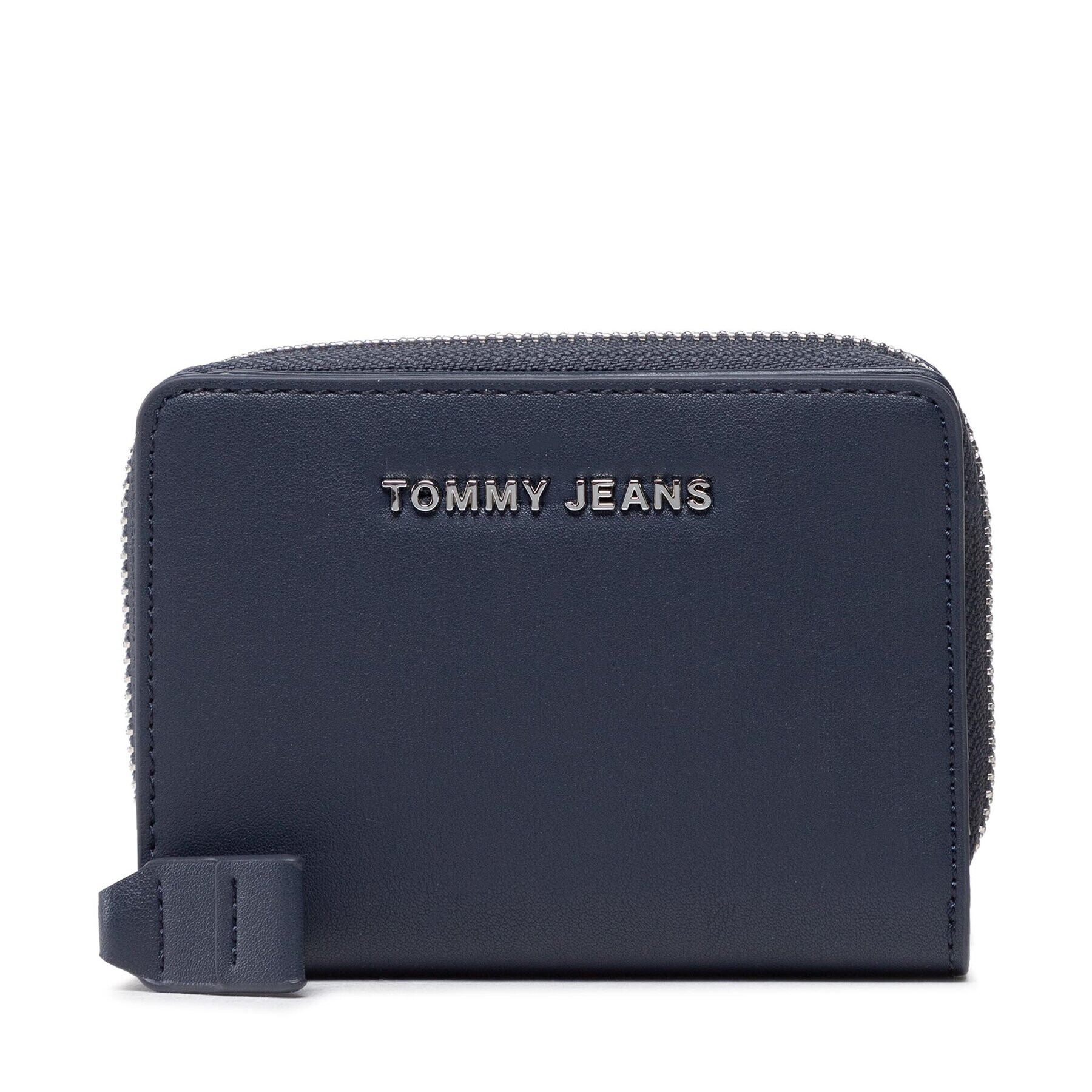 Tommy Jeans Portofel Mic de Damă Tjw Academia Small Za AW0AWI3685 Bleumarin - Pled.ro