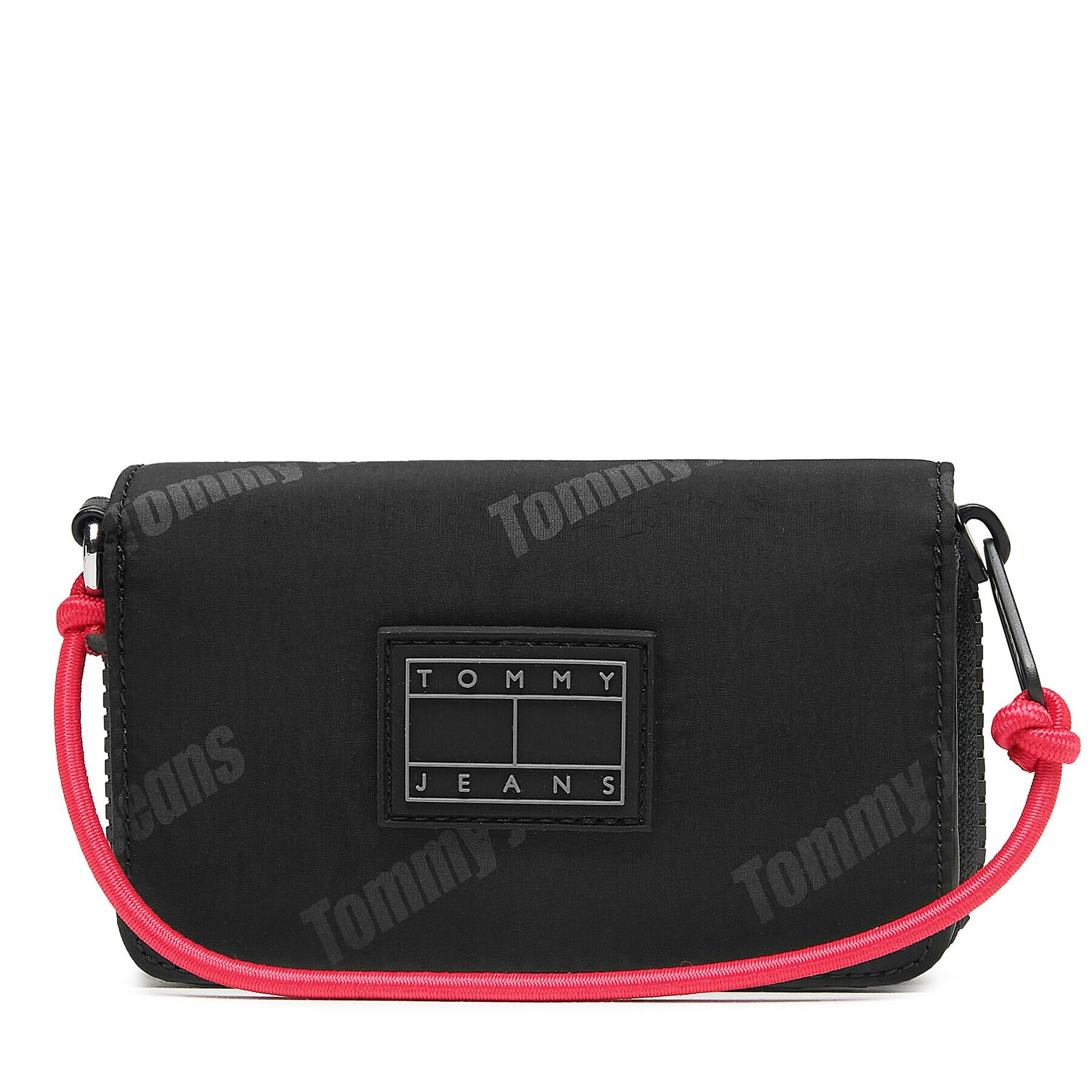 Tommy Jeans Portofel pentru femei Tjw Skater Girl Wallet AW0AW15928 Gri - Pled.ro