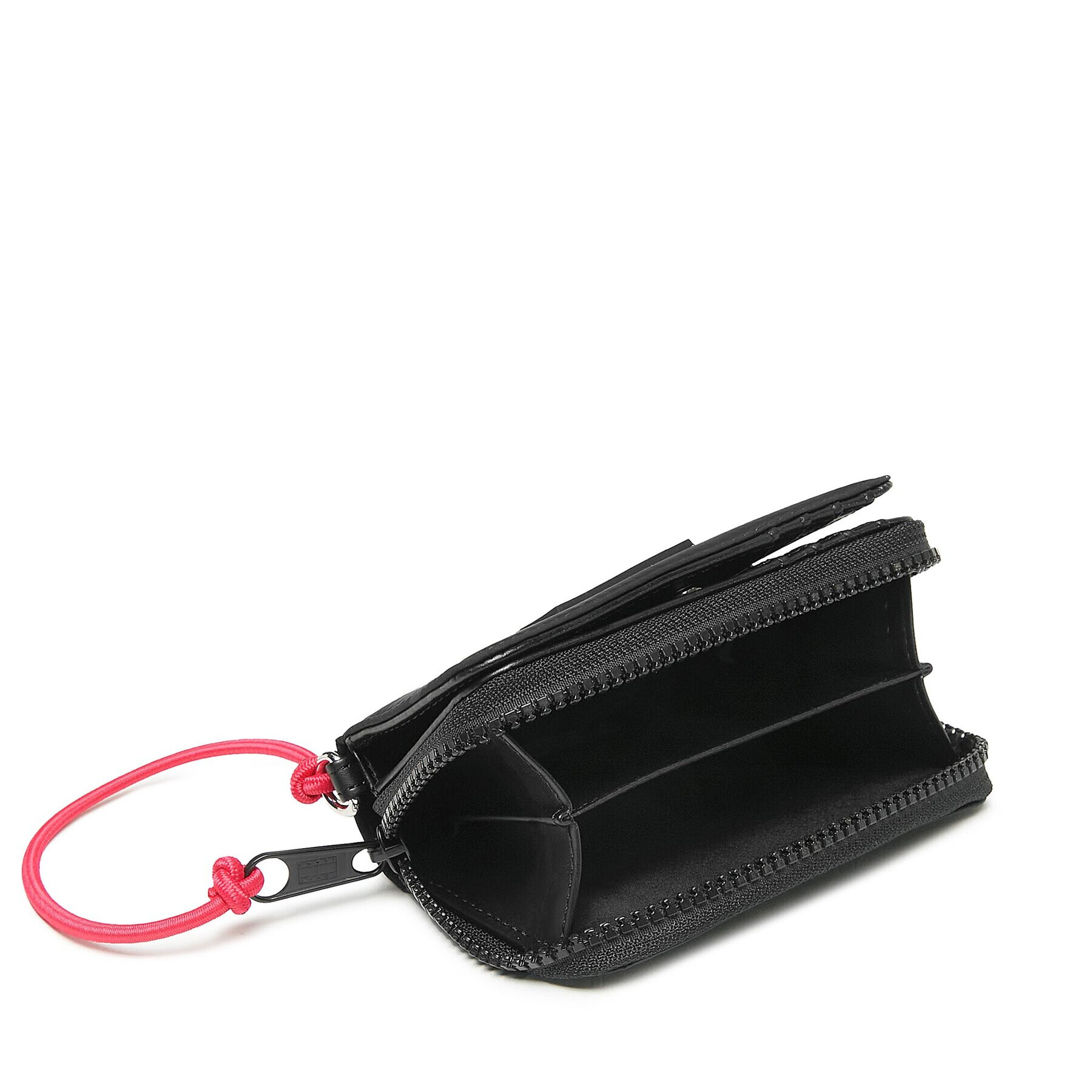 Tommy Jeans Portofel pentru femei Tjw Skater Girl Wallet AW0AW15928 Gri - Pled.ro