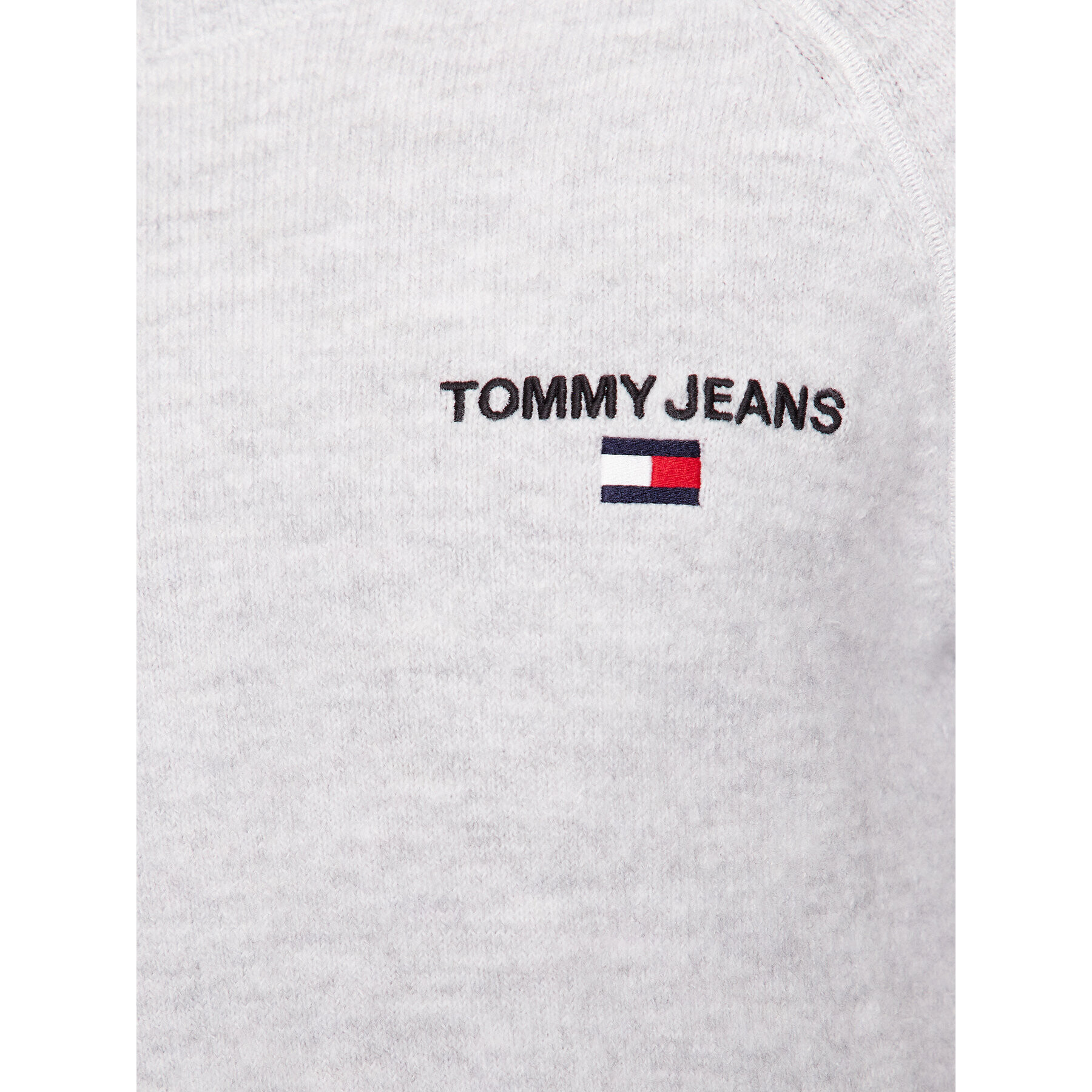 Tommy Jeans Pulover DM0DM17756 Gri Regular Fit - Pled.ro