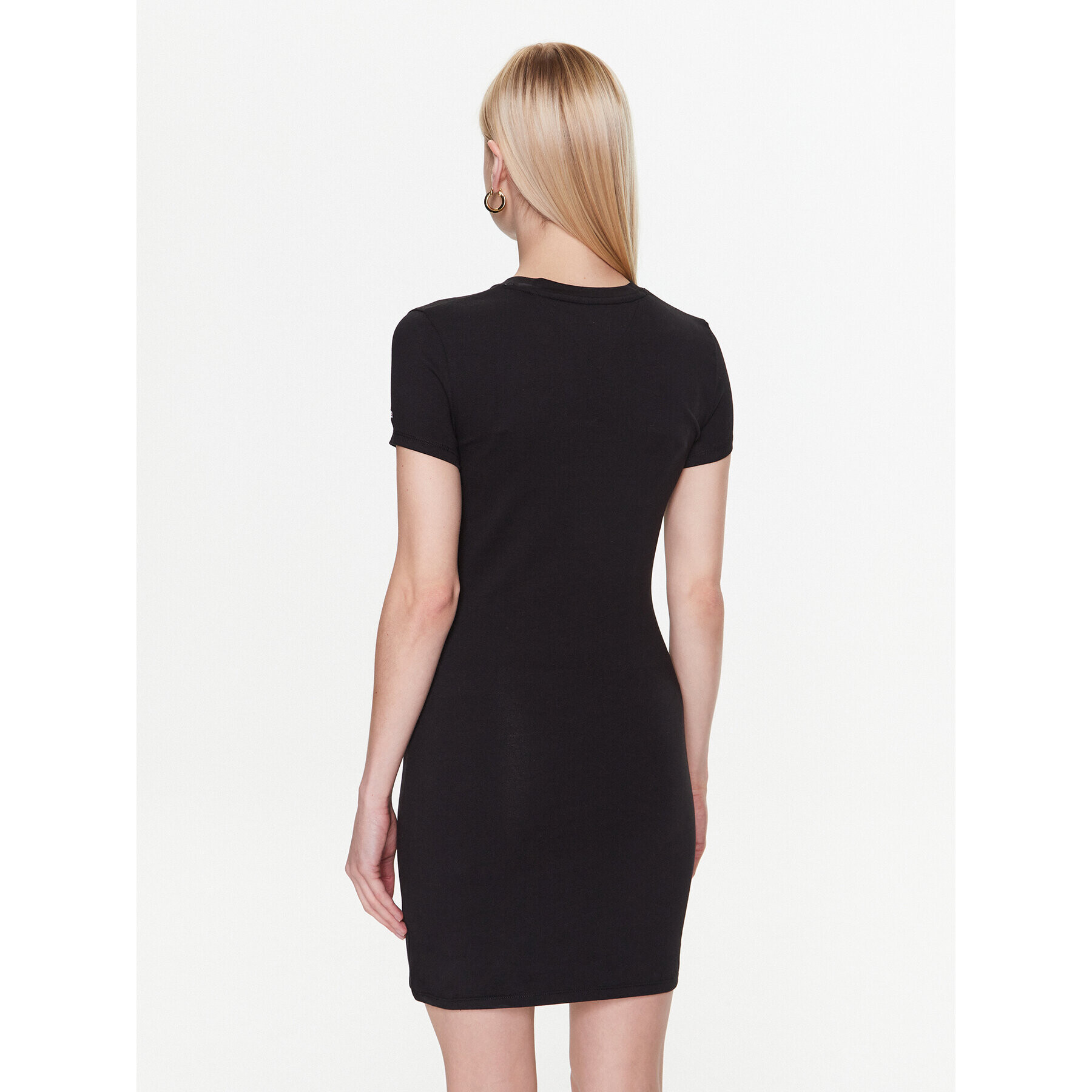 Tommy Jeans Rochie de zi Lala 2 DW0DW15357 Negru Regular Fit - Pled.ro