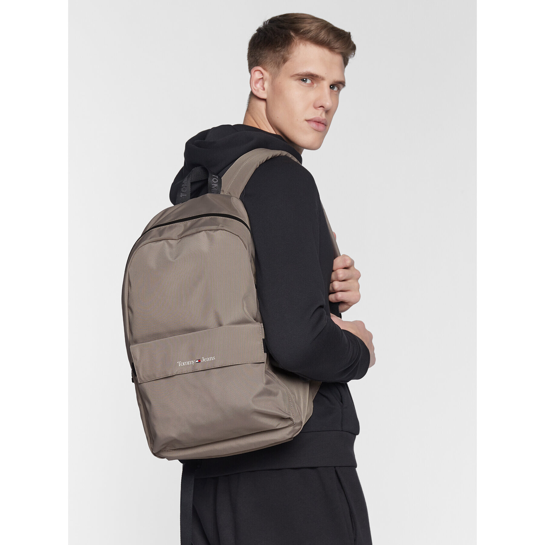 Tommy Jeans Rucsac Tjm Essential Backpack AM0AM08646 Bej - Pled.ro