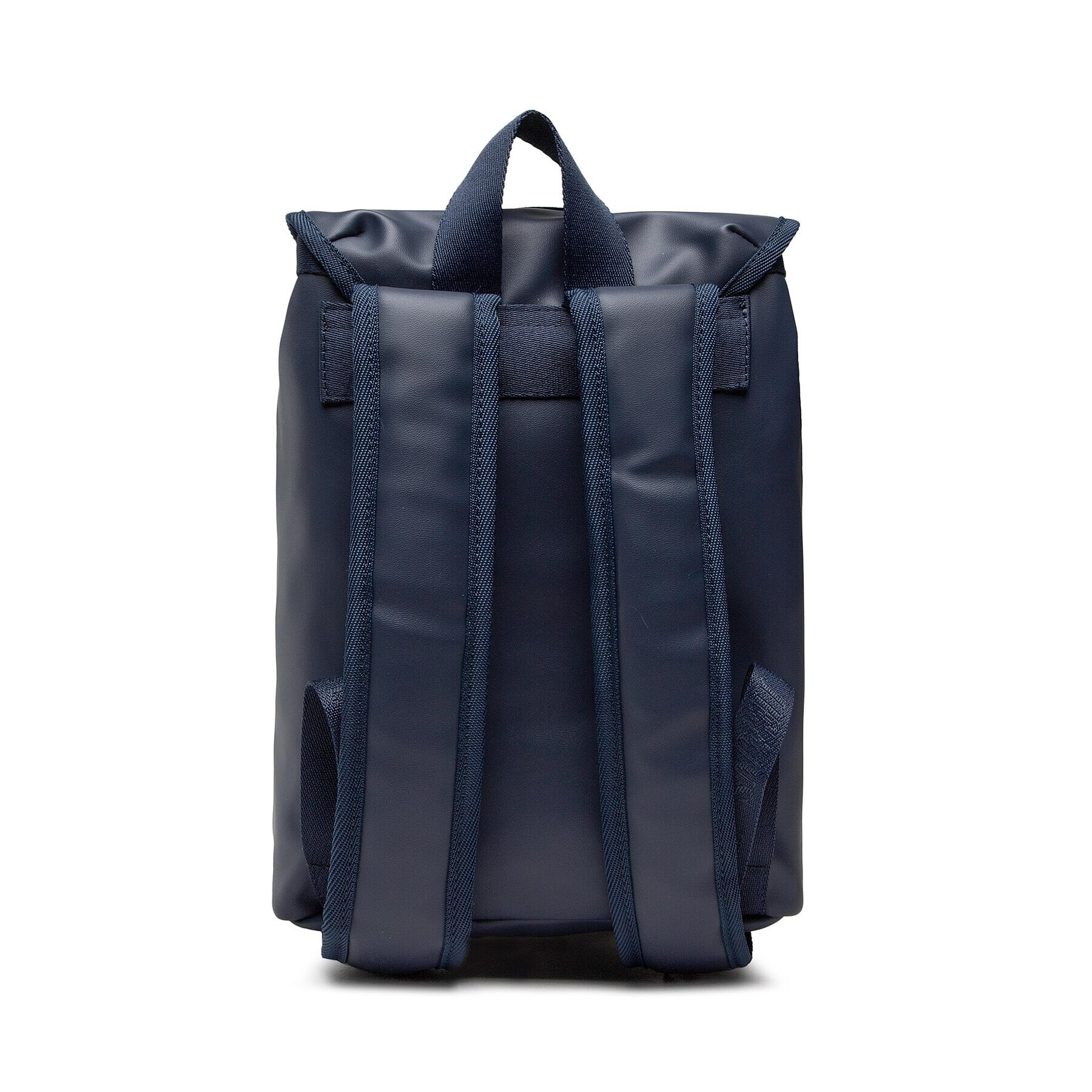 Tommy Jeans Rucsac Tjw Hertiage Flap Backpack AW0AW12561 Bleumarin - Pled.ro