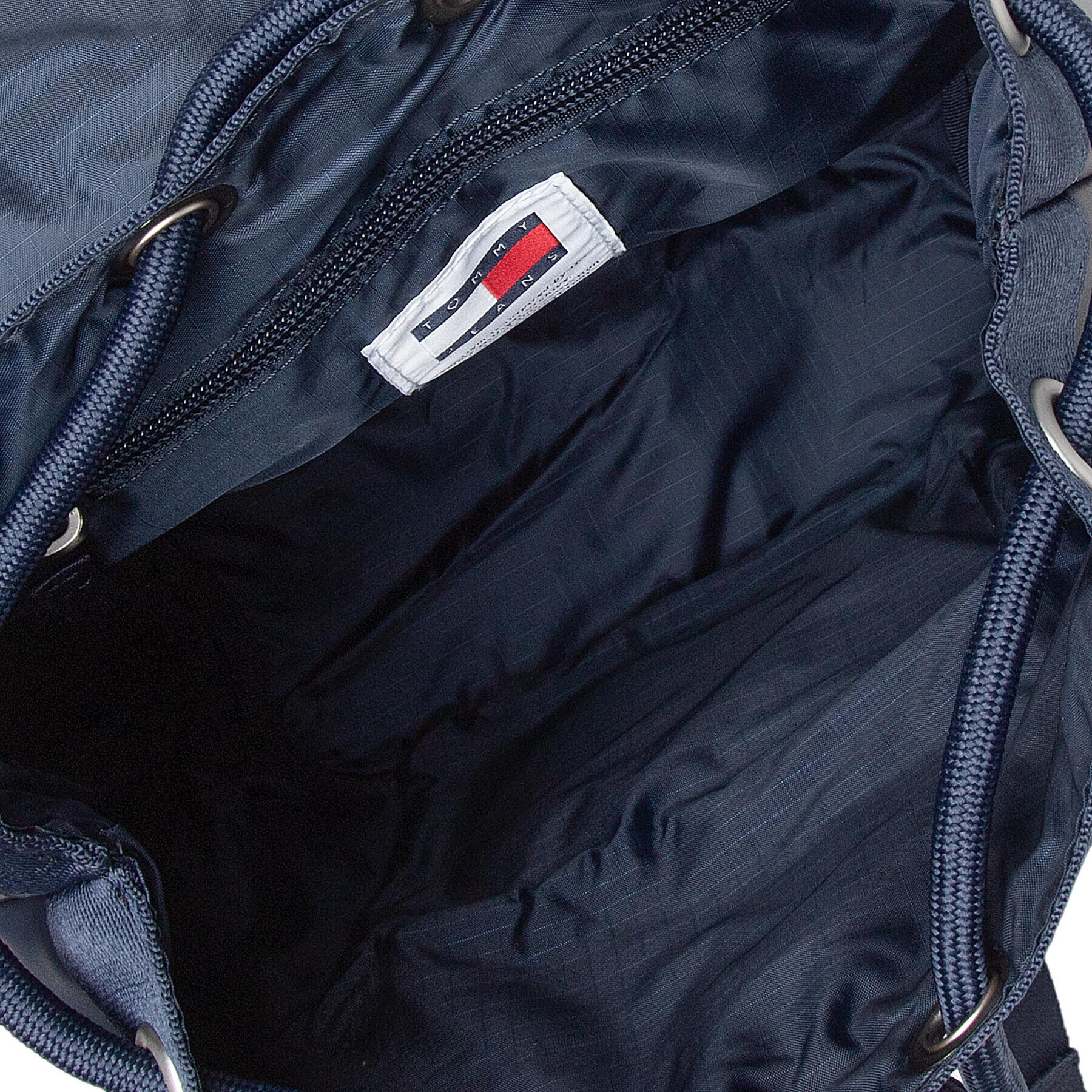 Tommy Jeans Rucsac Tjw Hertiage Flap Backpack AW0AW12561 Bleumarin - Pled.ro