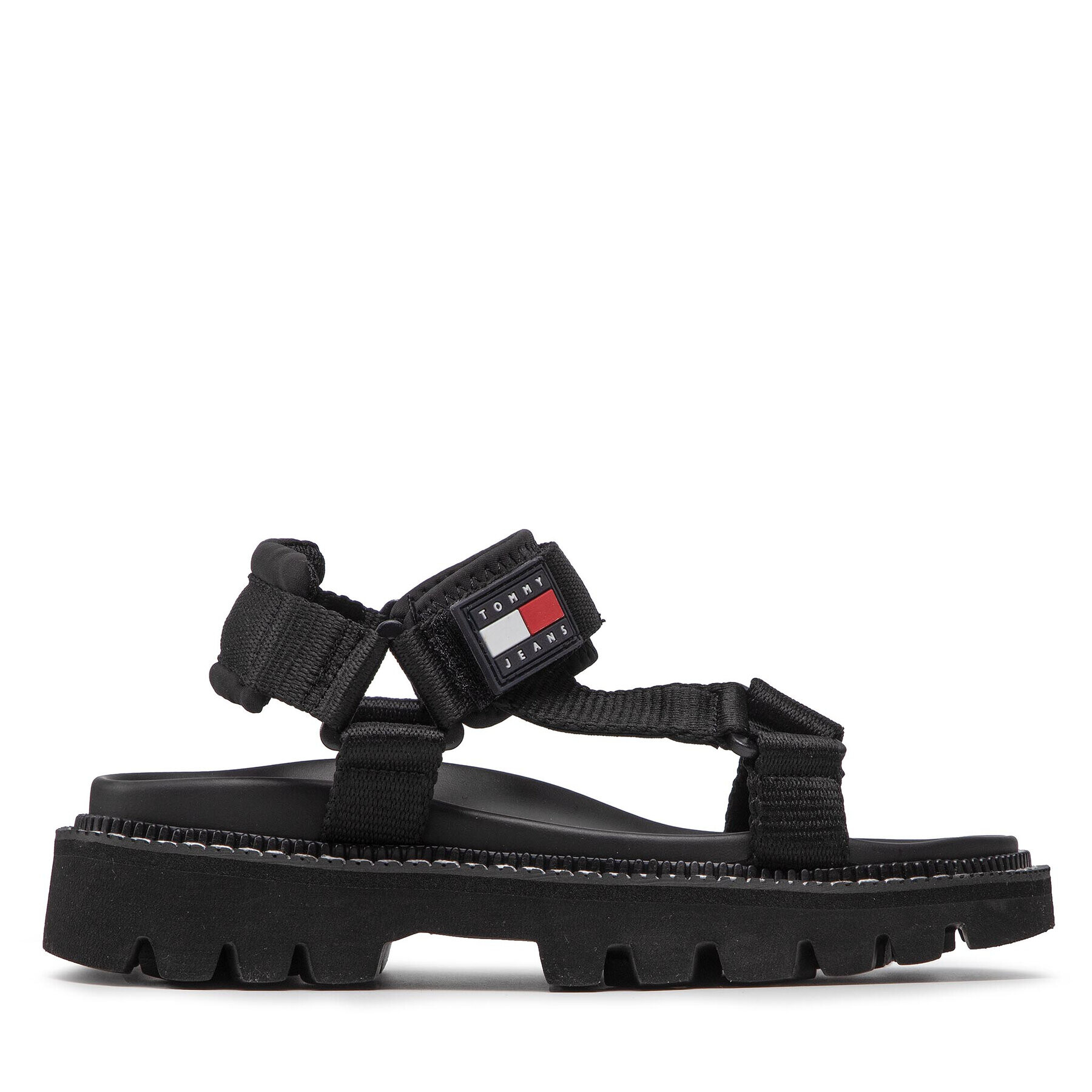 Tommy Jeans Sandale Chunky Sandal EN0EN01836 Negru - Pled.ro