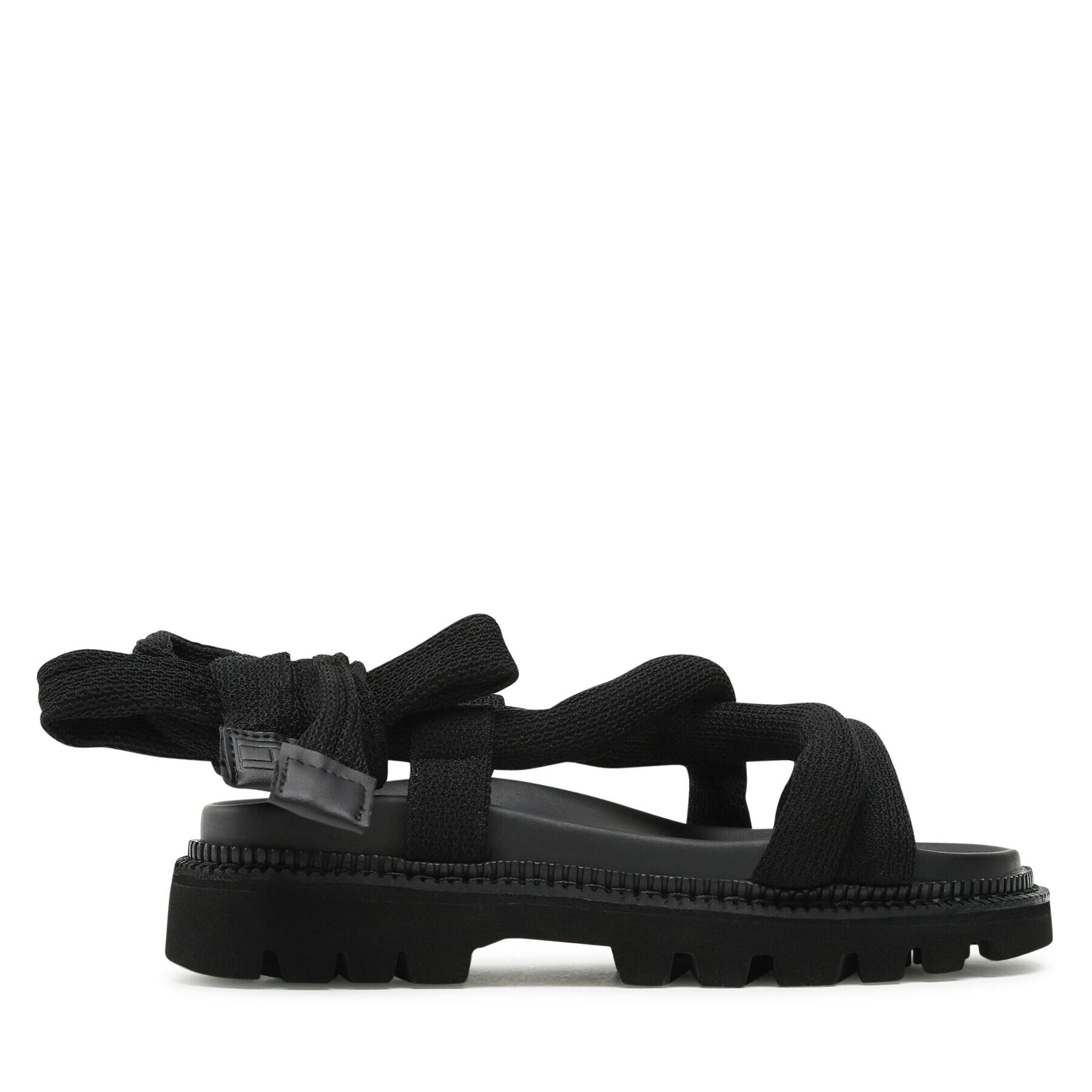 Tommy Jeans Sandale Chunky Sandal EN0EN02073 Negru - Pled.ro