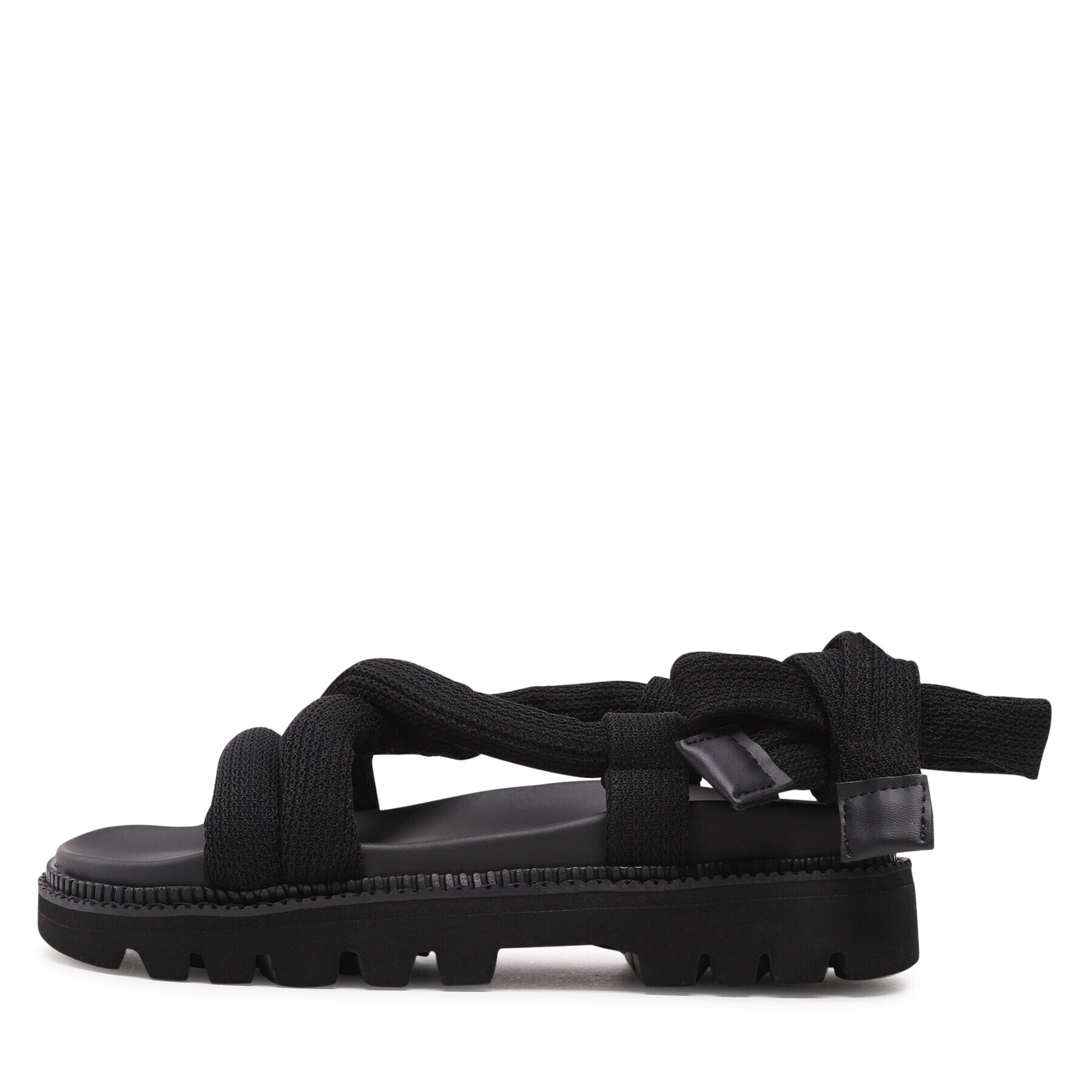 Tommy Jeans Sandale Chunky Sandal EN0EN02073 Negru - Pled.ro