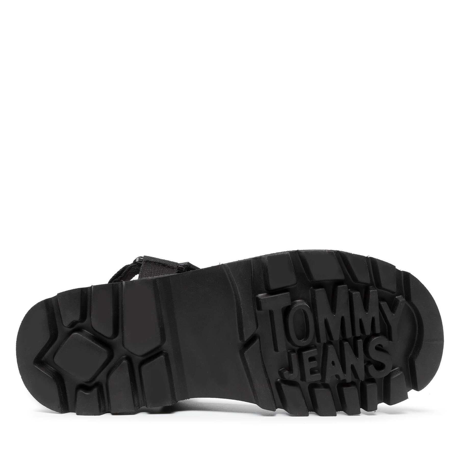 Tommy Jeans Sandale Chunky Tech Sandal EM0EM00997 Negru - Pled.ro