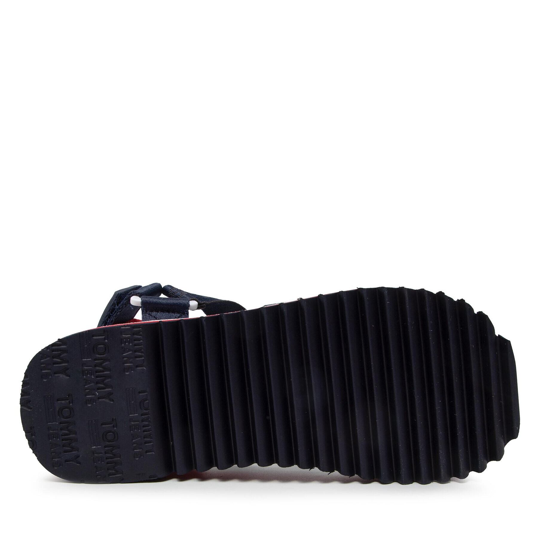 Tommy Jeans Sandale Flatform Eva Sandal EN0EN01839 Bleumarin - Pled.ro