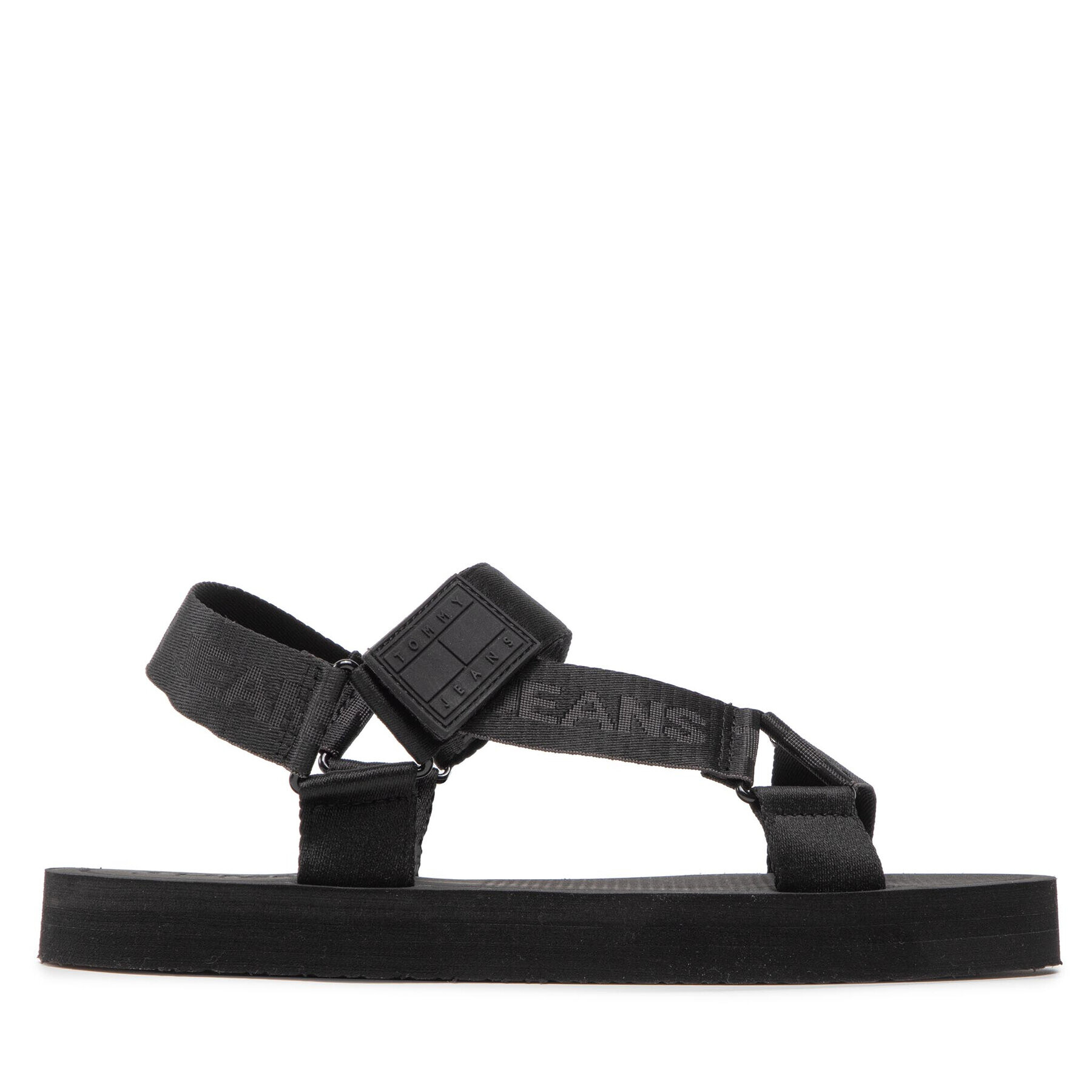 Tommy Jeans Sandale Mens Eva Sandal EM0EM00976 Negru - Pled.ro