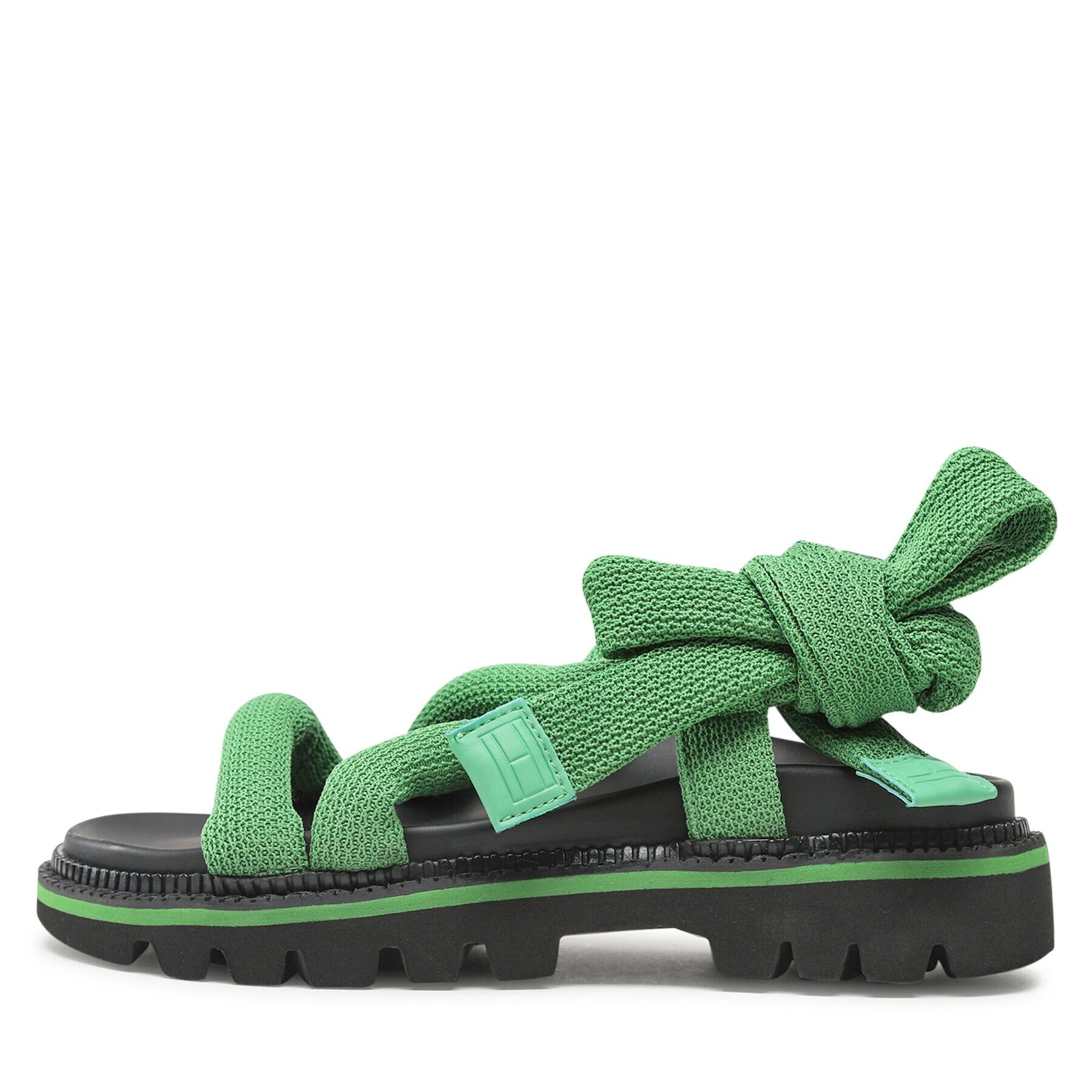 Tommy Jeans Sandale Sandal EN0EN02073 Verde - Pled.ro