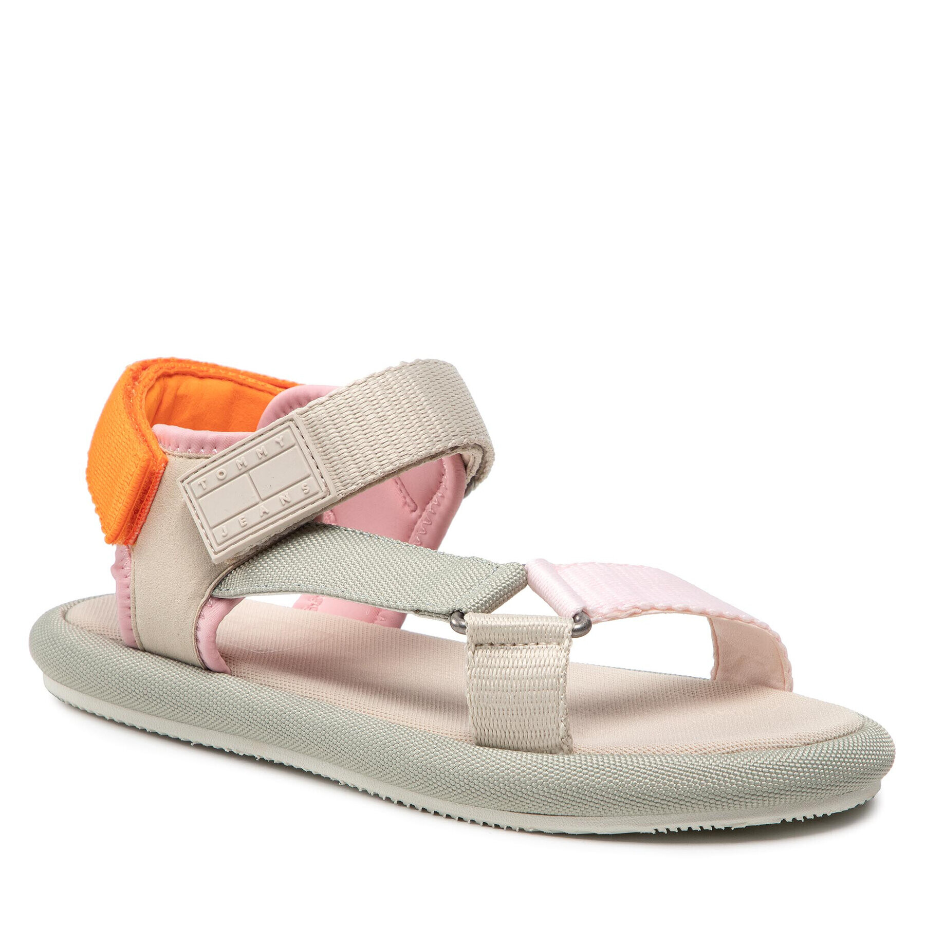 Tommy Jeans Sandale Sporty Sandal EN0EN01837 Gri - Pled.ro