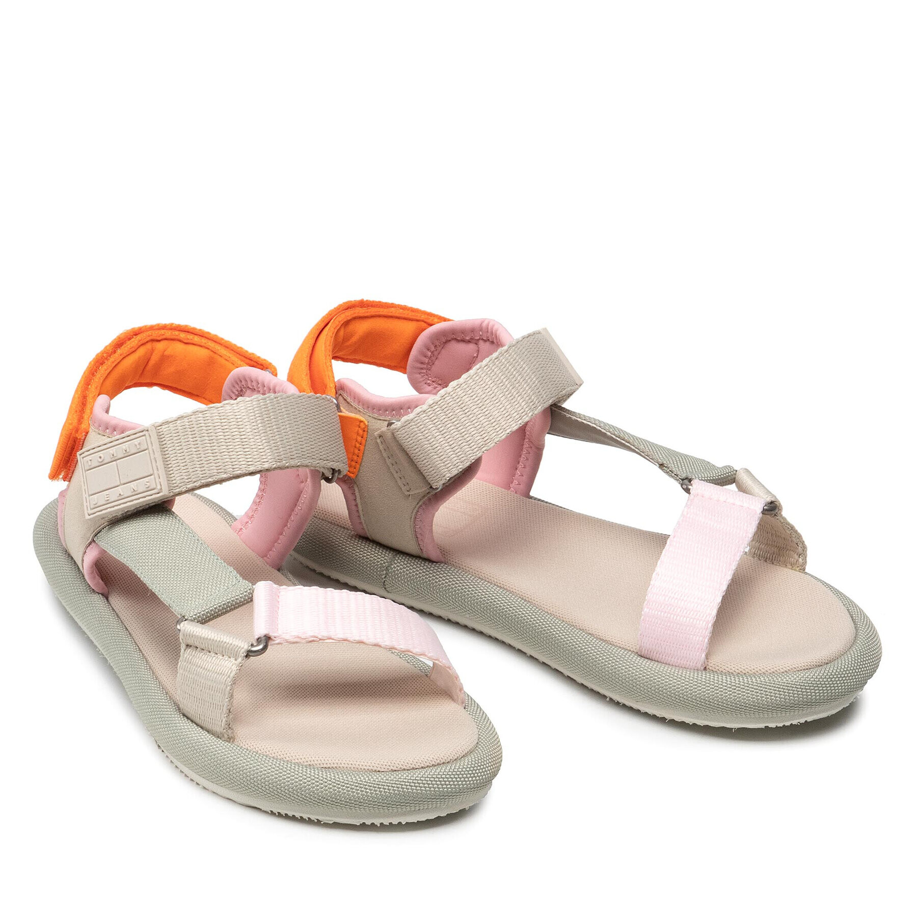 Tommy Jeans Sandale Sporty Sandal EN0EN01837 Gri - Pled.ro