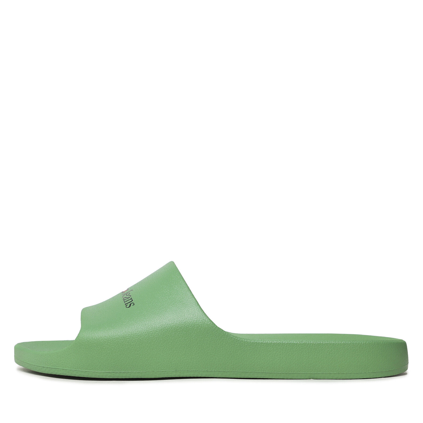 Tommy Jeans Șlapi Basic Slide EM0EM01144 Verde - Pled.ro