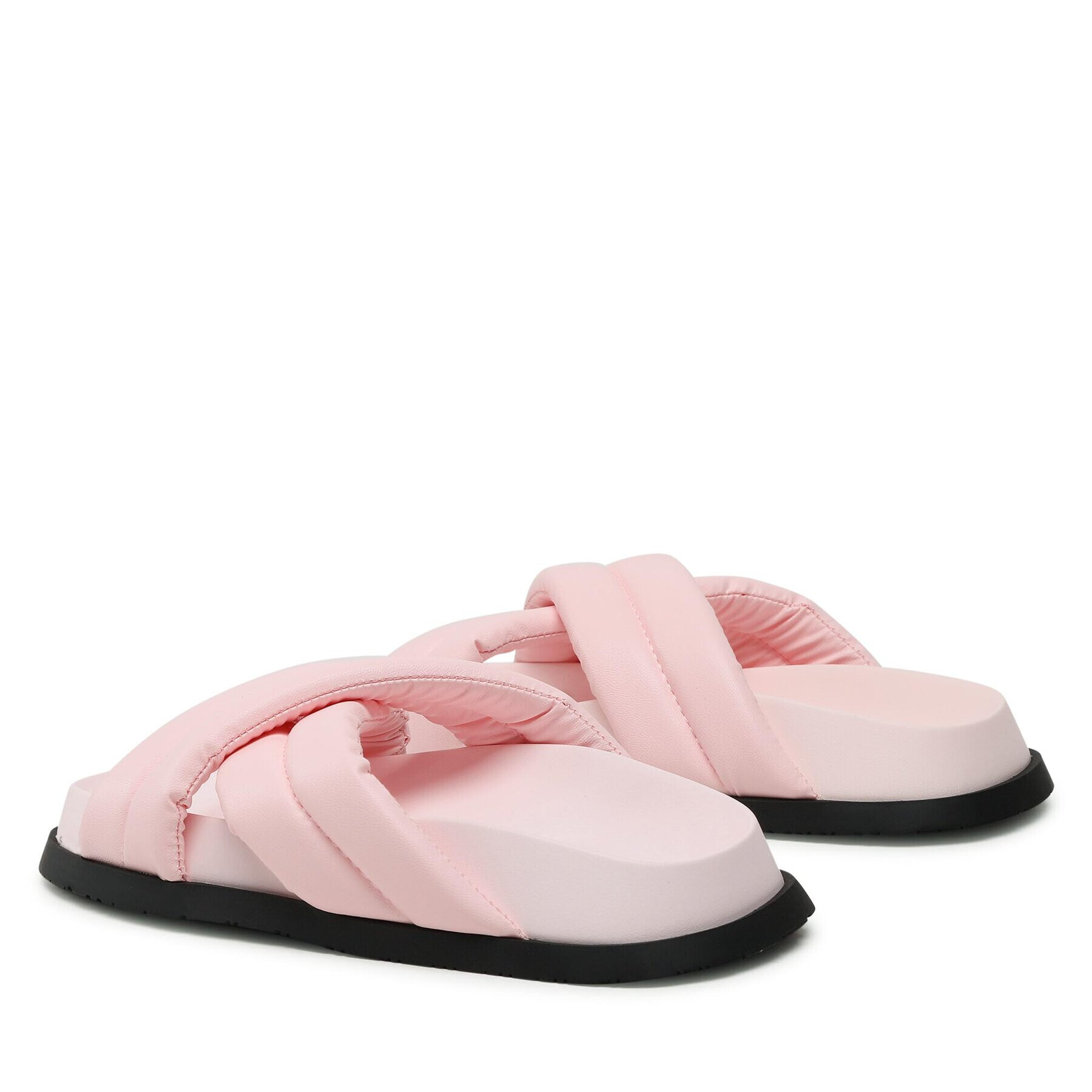 Tommy Jeans Șlapi Fancy Padded Sandal EN0EN02175 Roz - Pled.ro