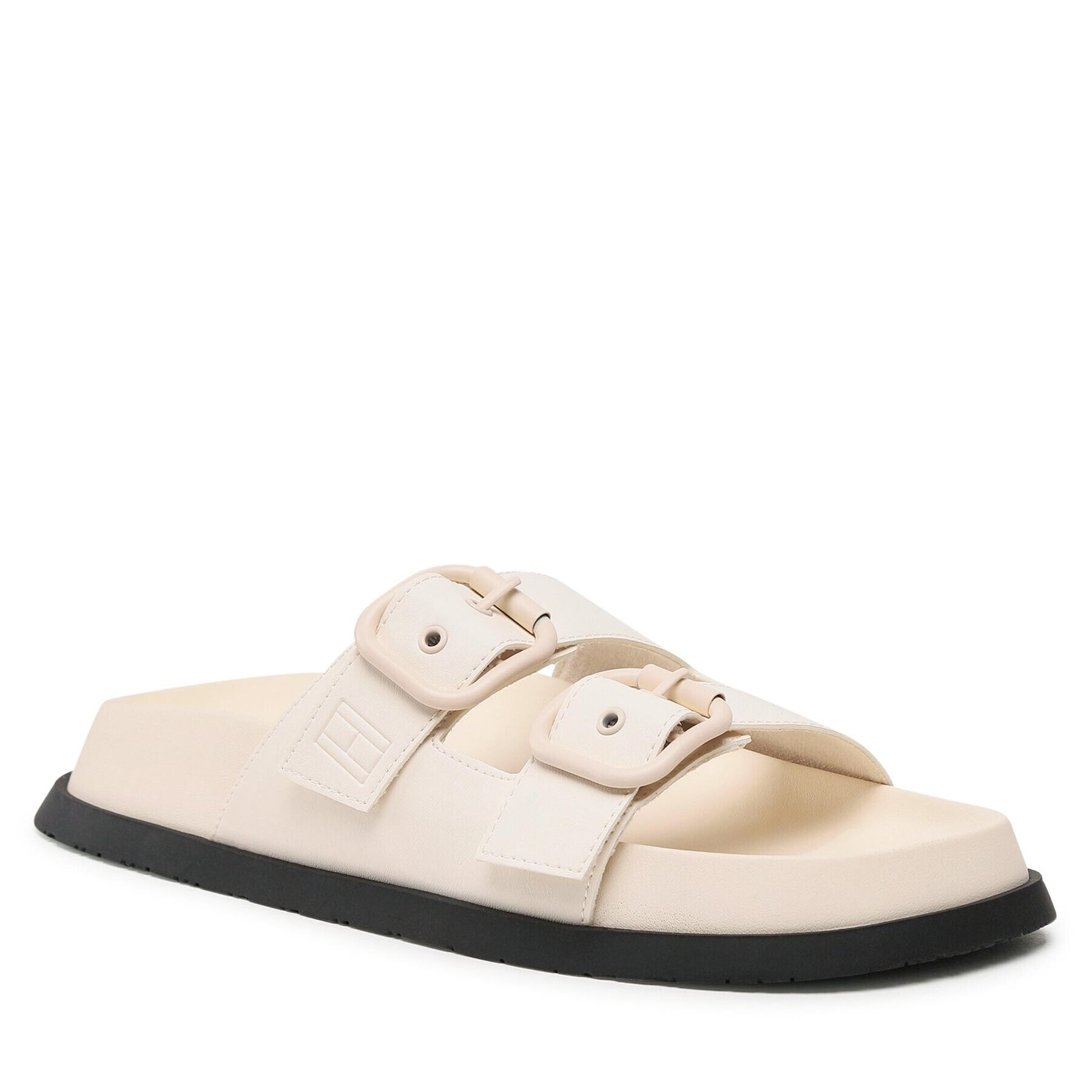 Tommy Jeans Șlapi Fancy Sandal EN0EN02136 Écru - Pled.ro