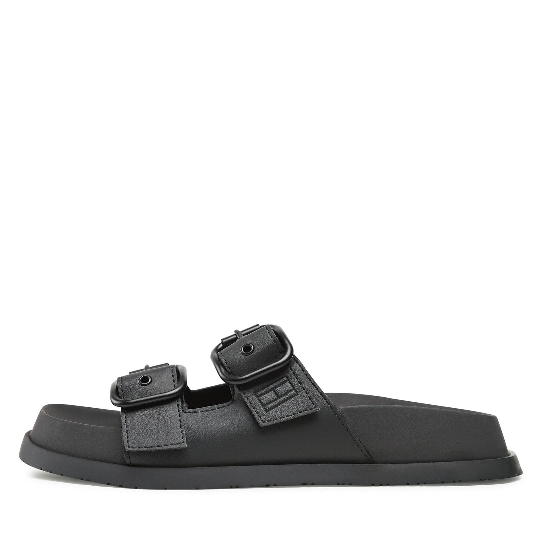 Tommy Jeans Șlapi Fancy Sandal EN0EN02136 Negru - Pled.ro