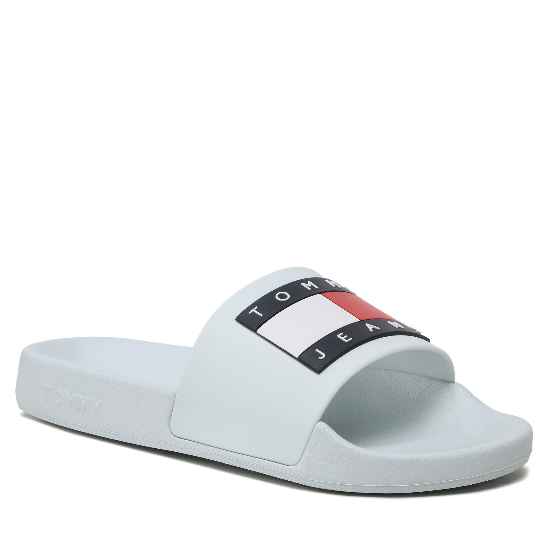 Tommy Jeans Șlapi Flag Pool Slide EN0EN02351 Albastru - Pled.ro