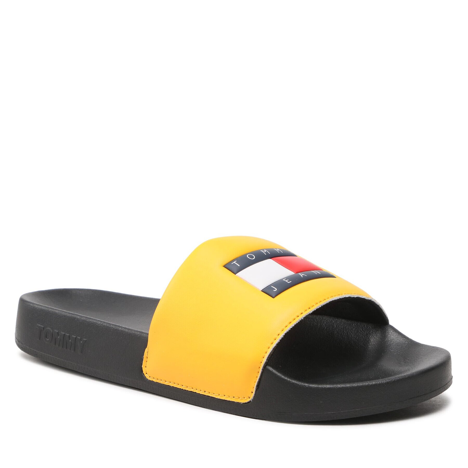 Tommy Jeans Șlapi Pool Slide EN0EN02063 Galben - Pled.ro