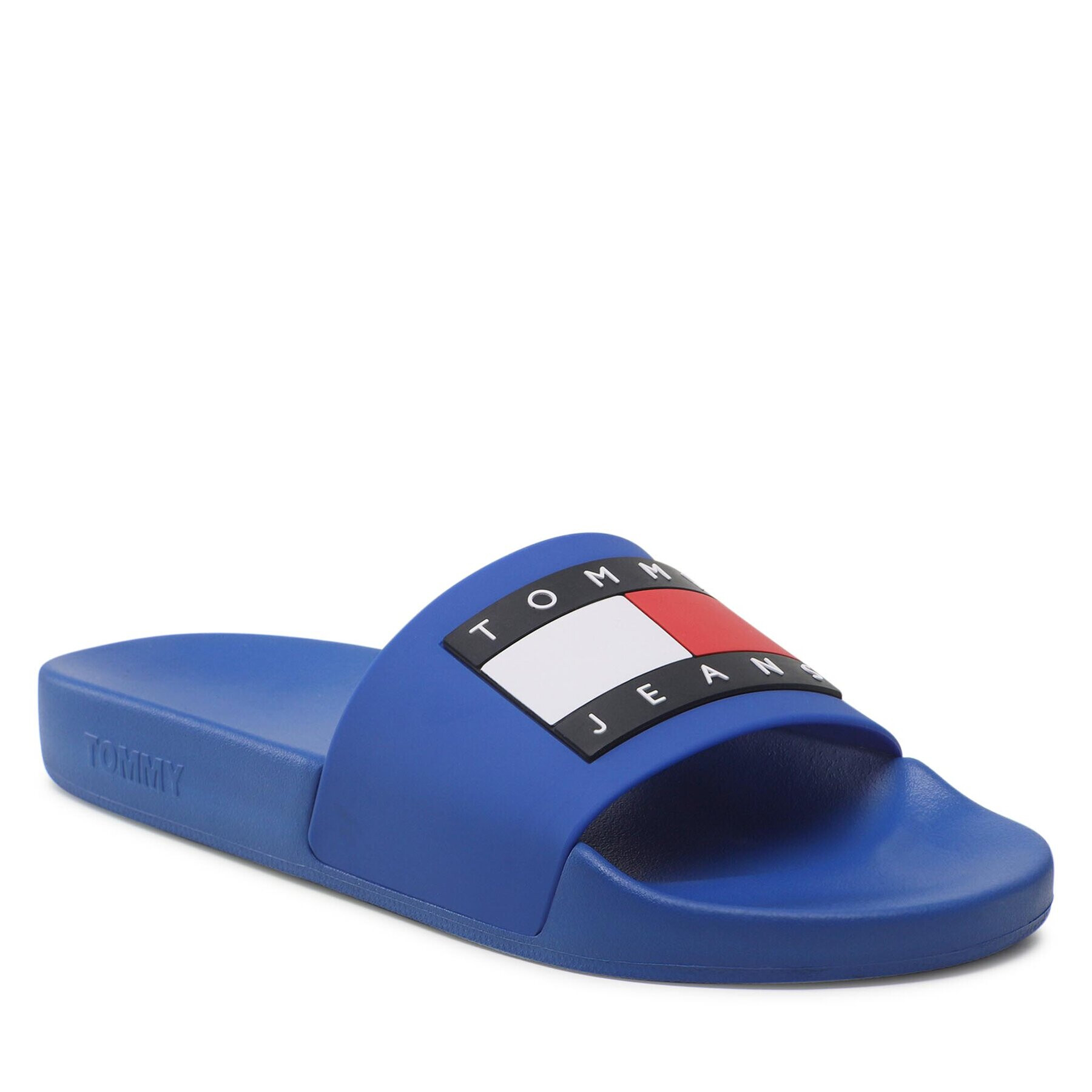 Tommy Jeans Șlapi Pool Slide Ess EM0EM01191 Albastru - Pled.ro