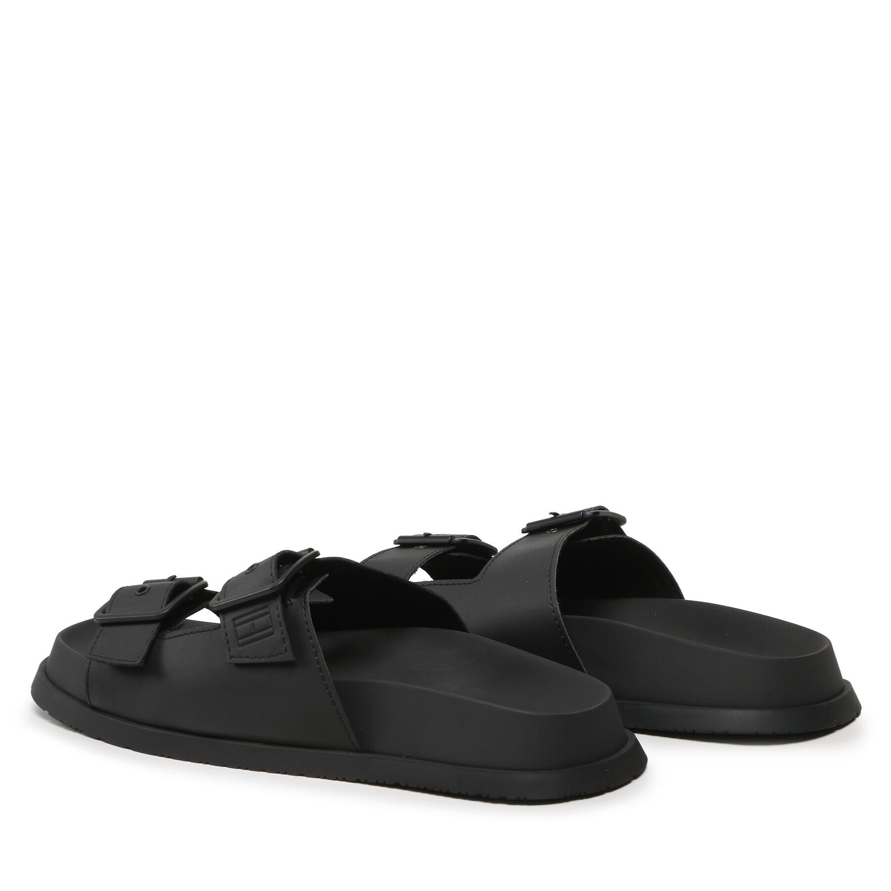 Tommy Jeans Șlapi Sandal EM0EM01148 Negru - Pled.ro